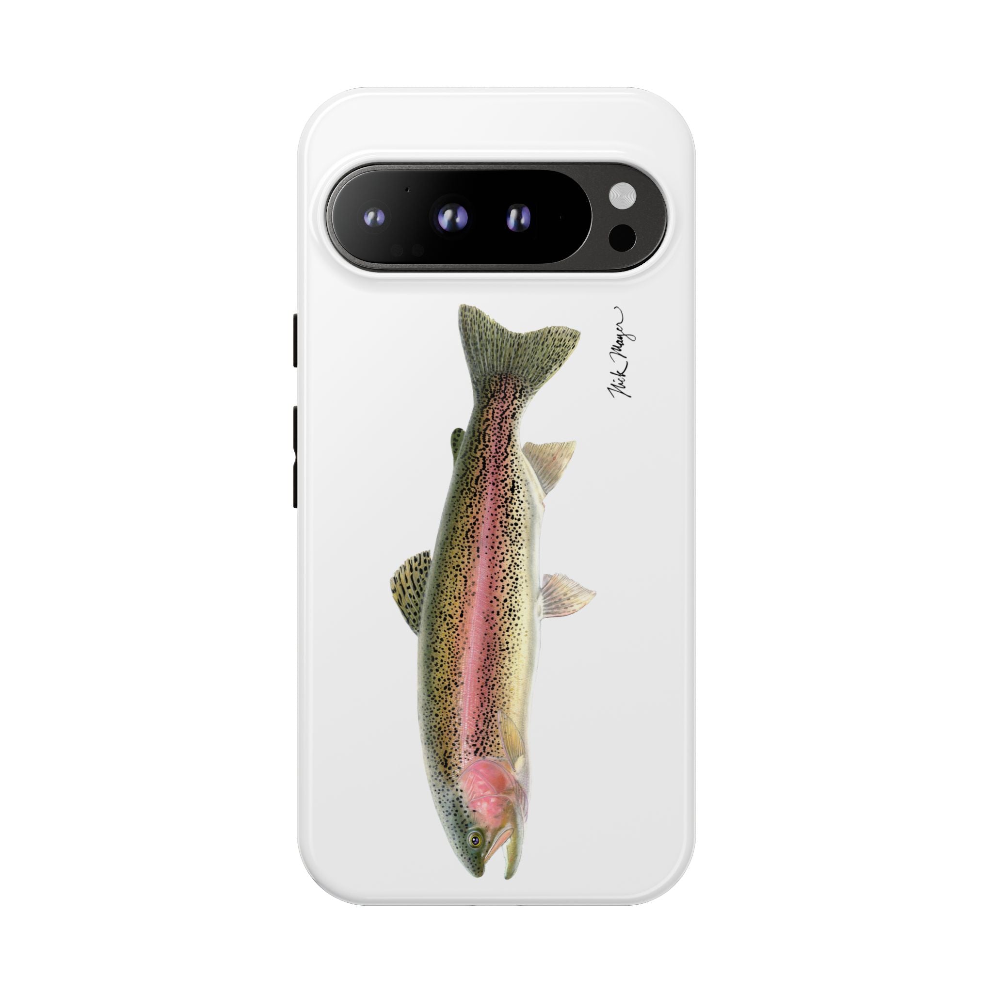 Rainbow Trout White Phone Case (Samsung)