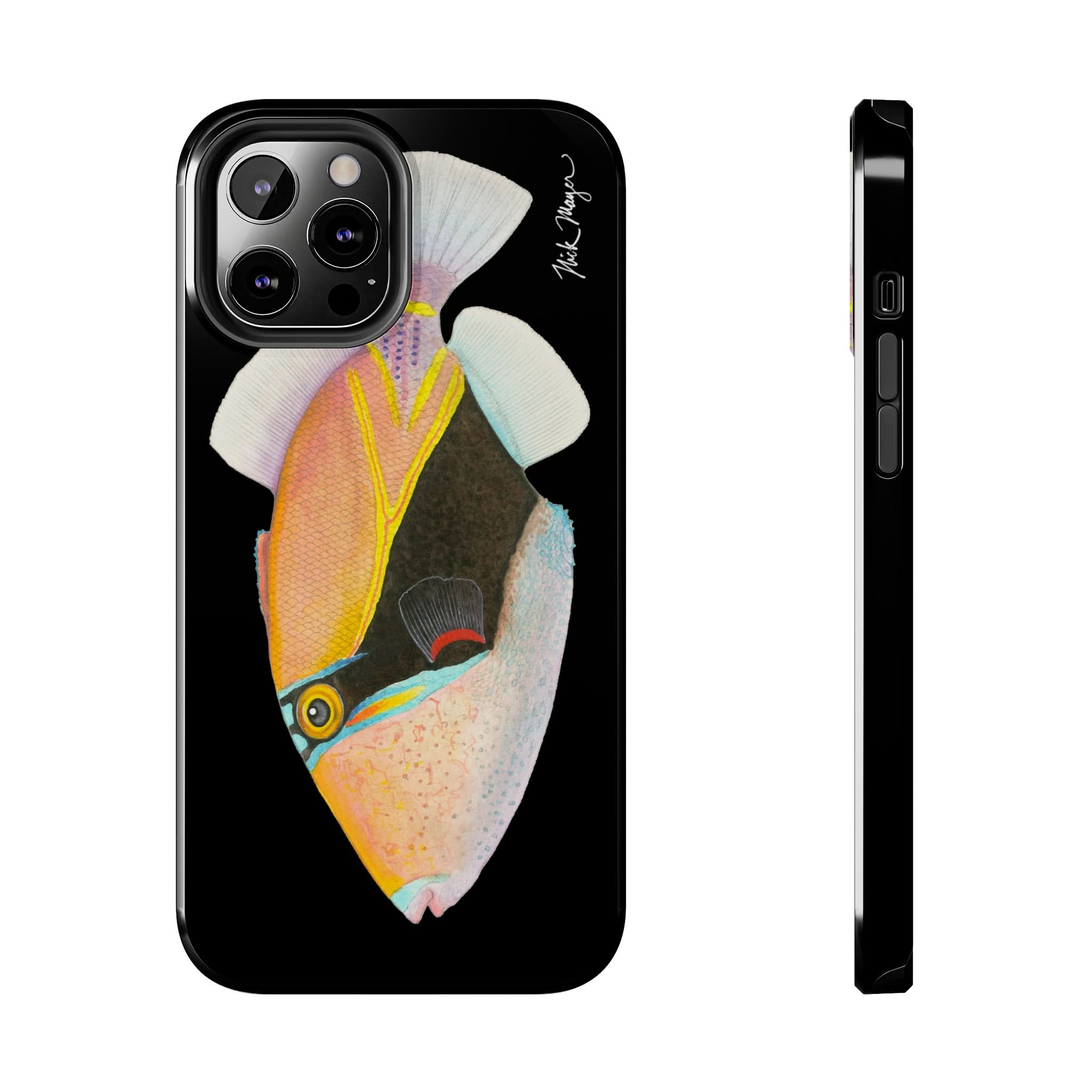 Humuhumunukunukuapua'a Black Phone Case (iPhone)