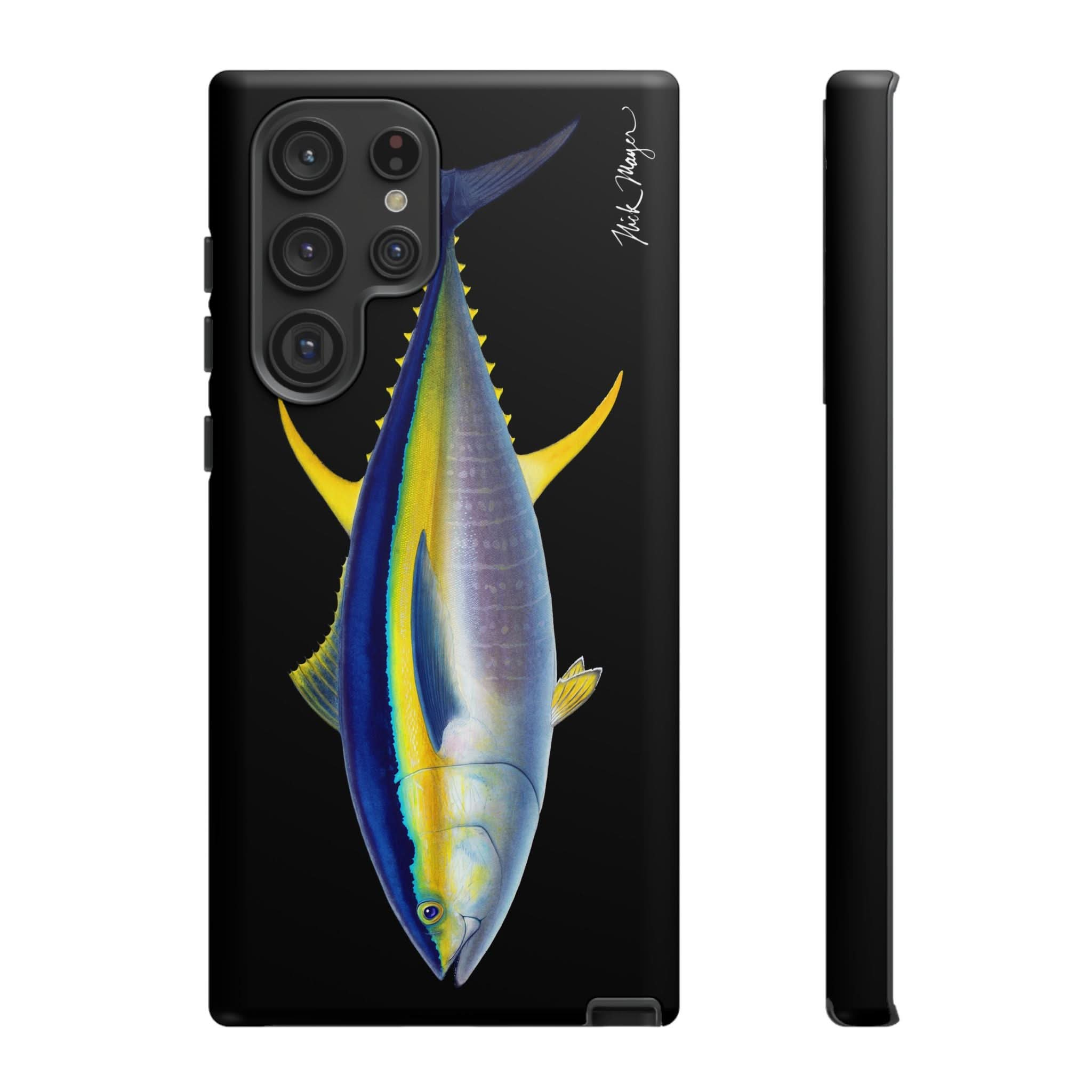 Yellowfin Tuna Black Phone Case (Samsung)