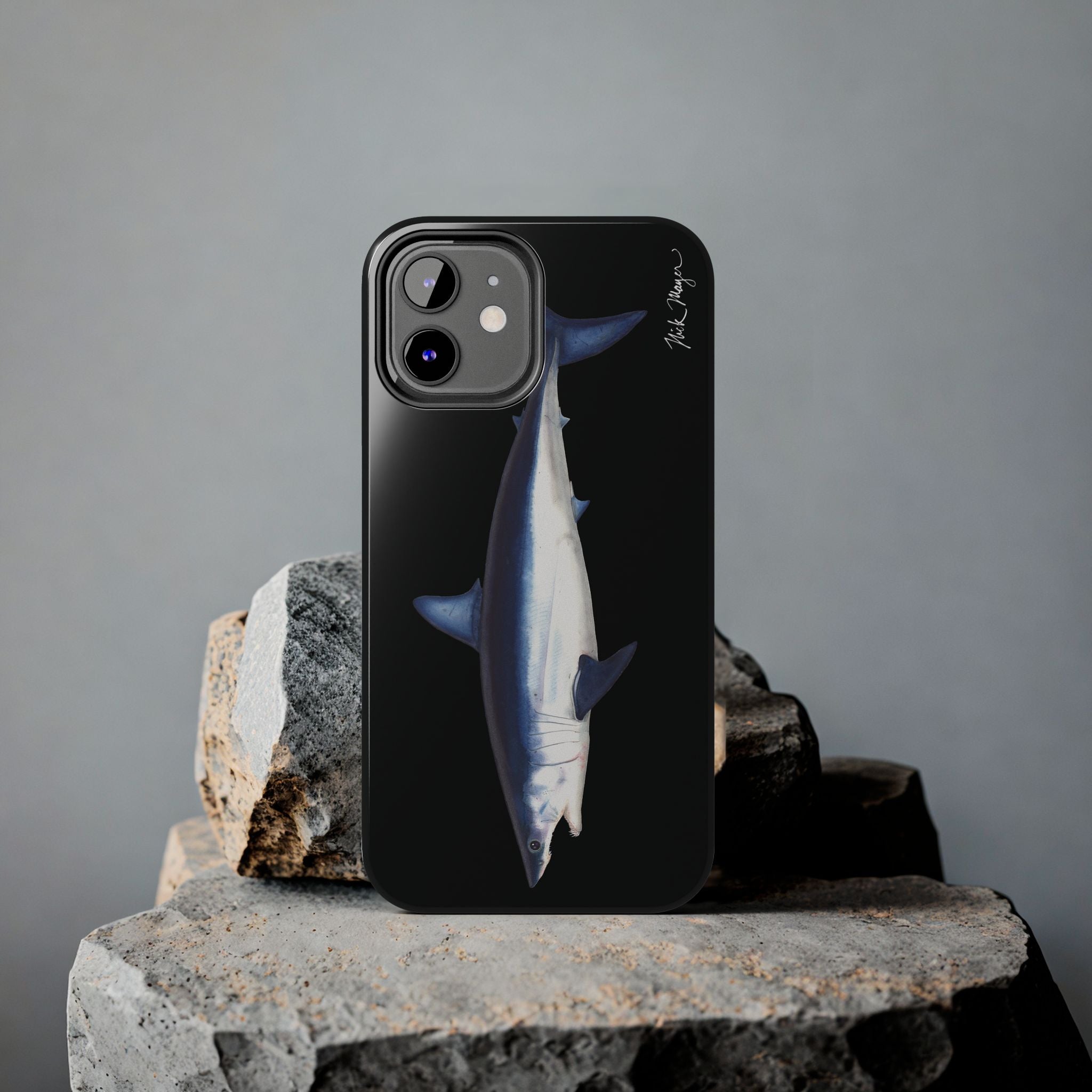 Mako Shark Black iPhone Case