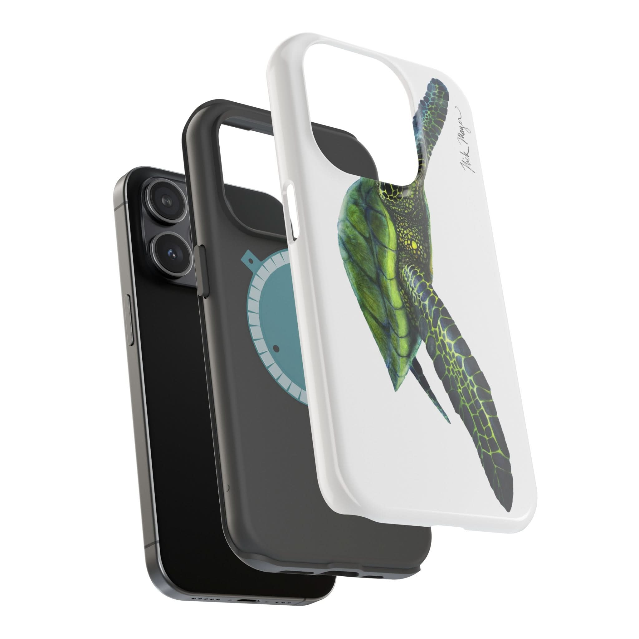 Green Sea Turtle MagSafe iPhone Case