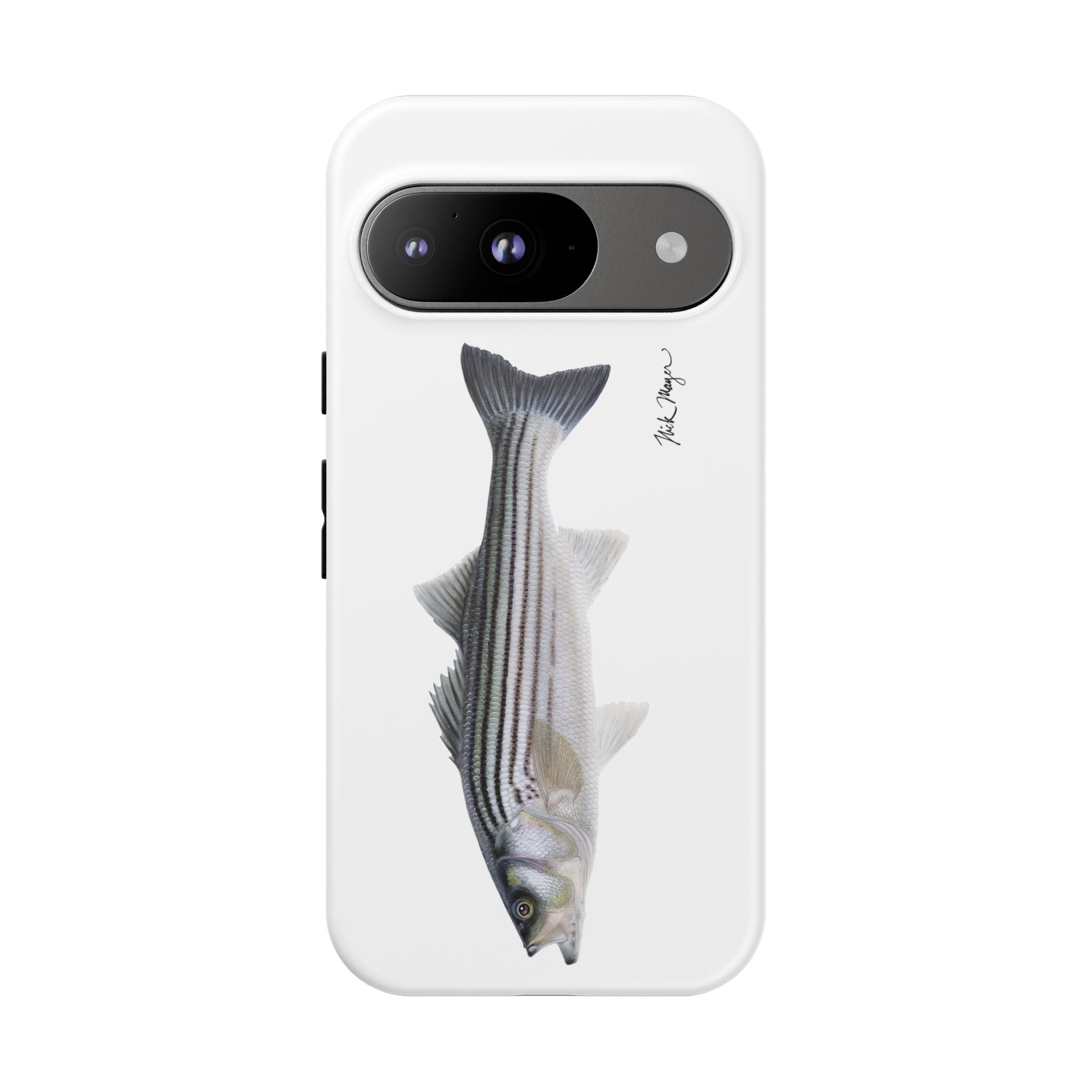 Schoolie Striper White Phone Case (Samsung)