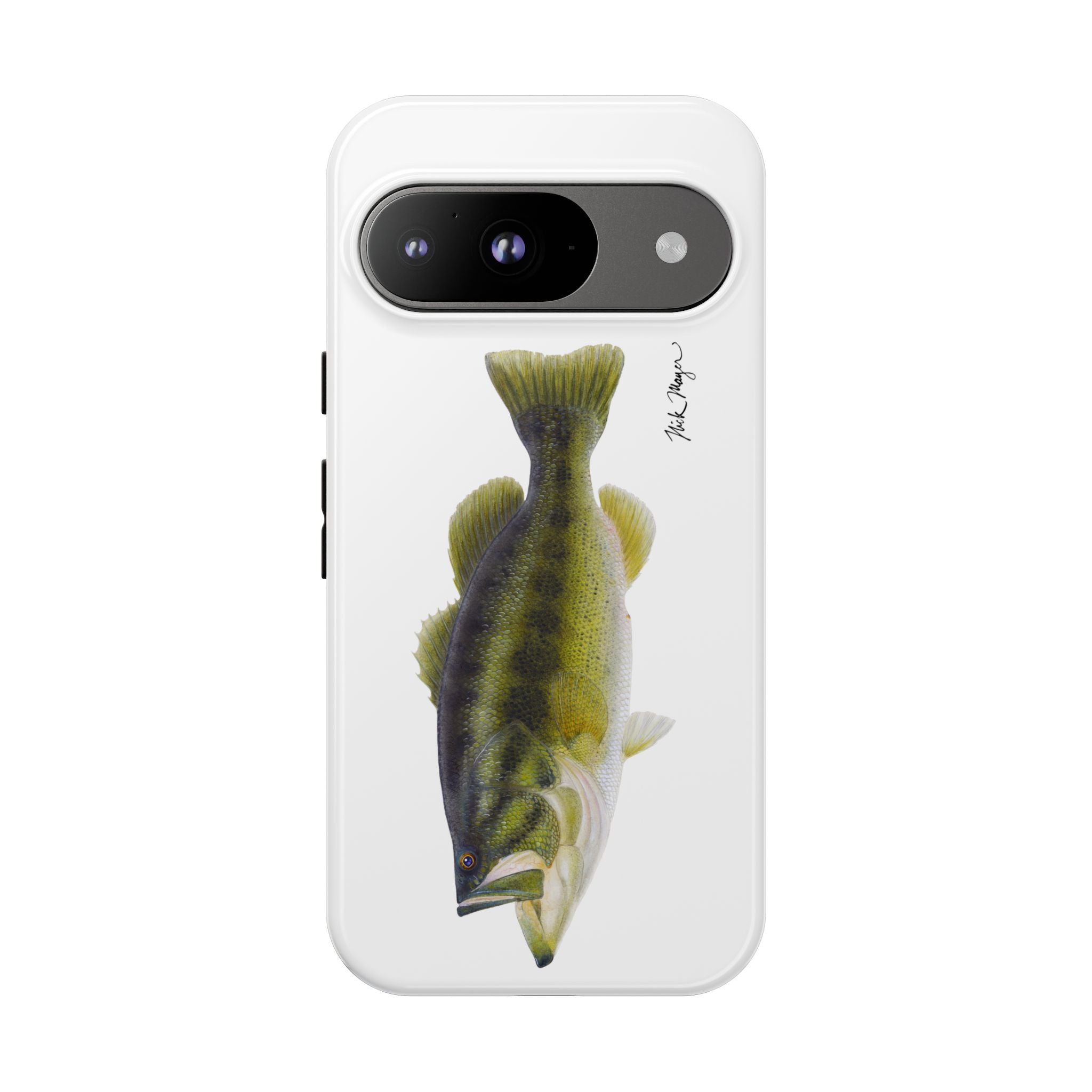 Largemouth Bass White Phone Case (Samsung)