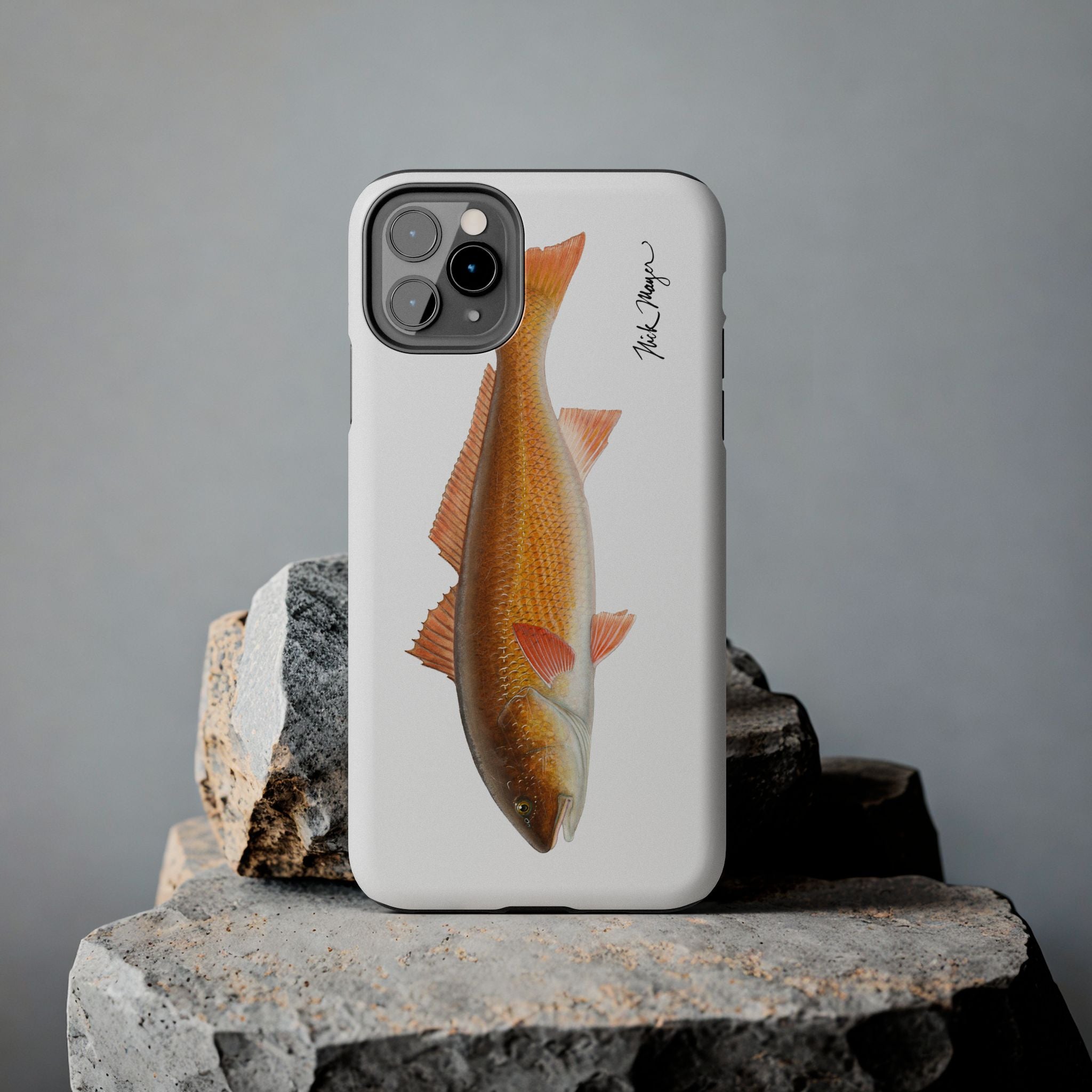 Redfish White Phone Case (iPhone)