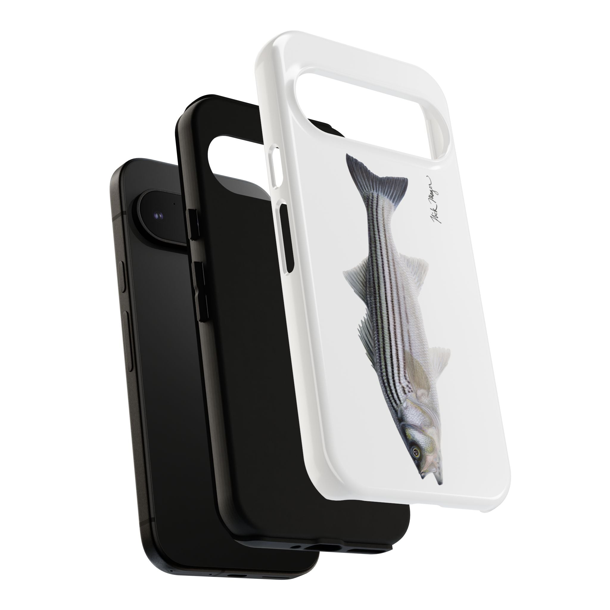 Schoolie Striper White Phone Case (Samsung)