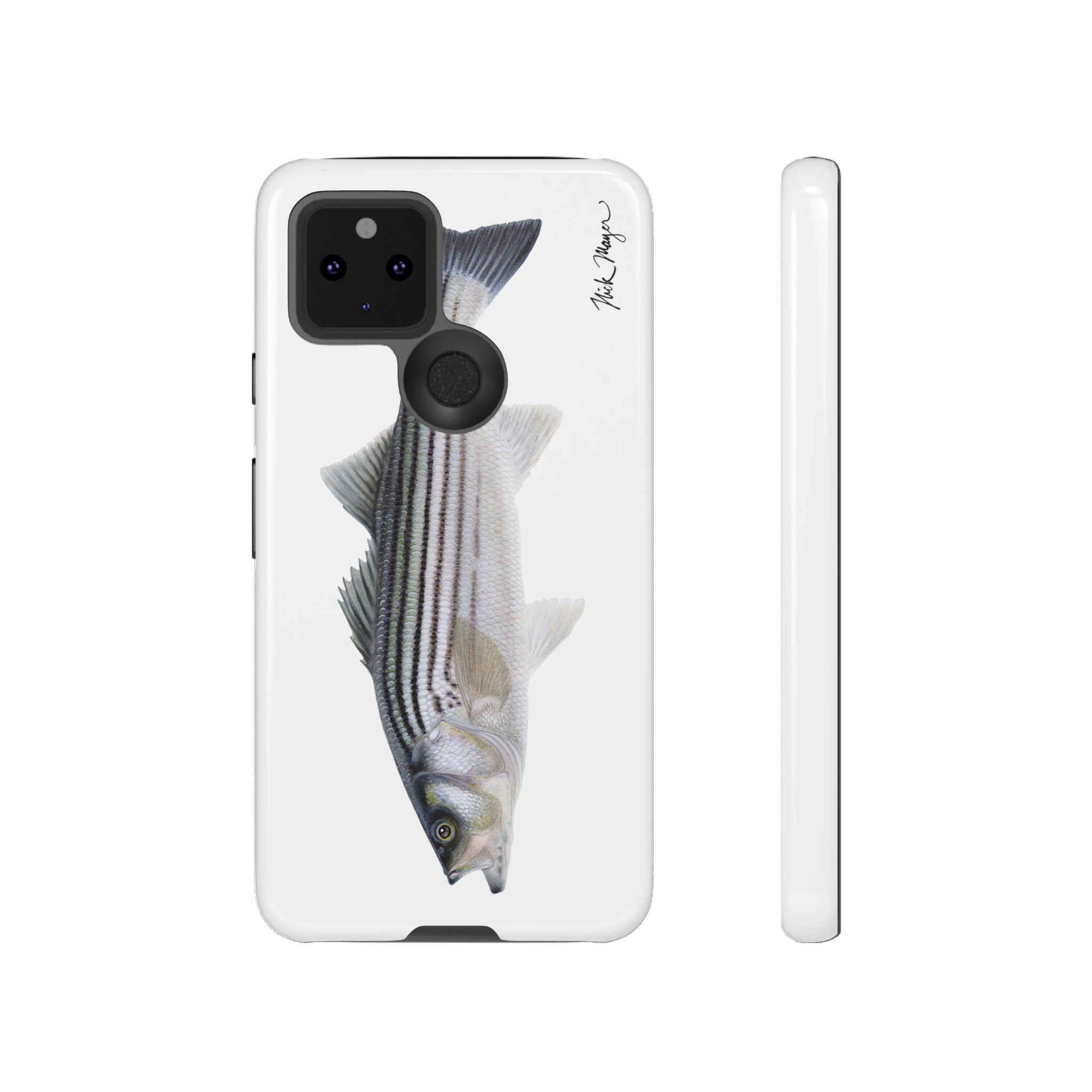 Schoolie Striper White Phone Case (Samsung)