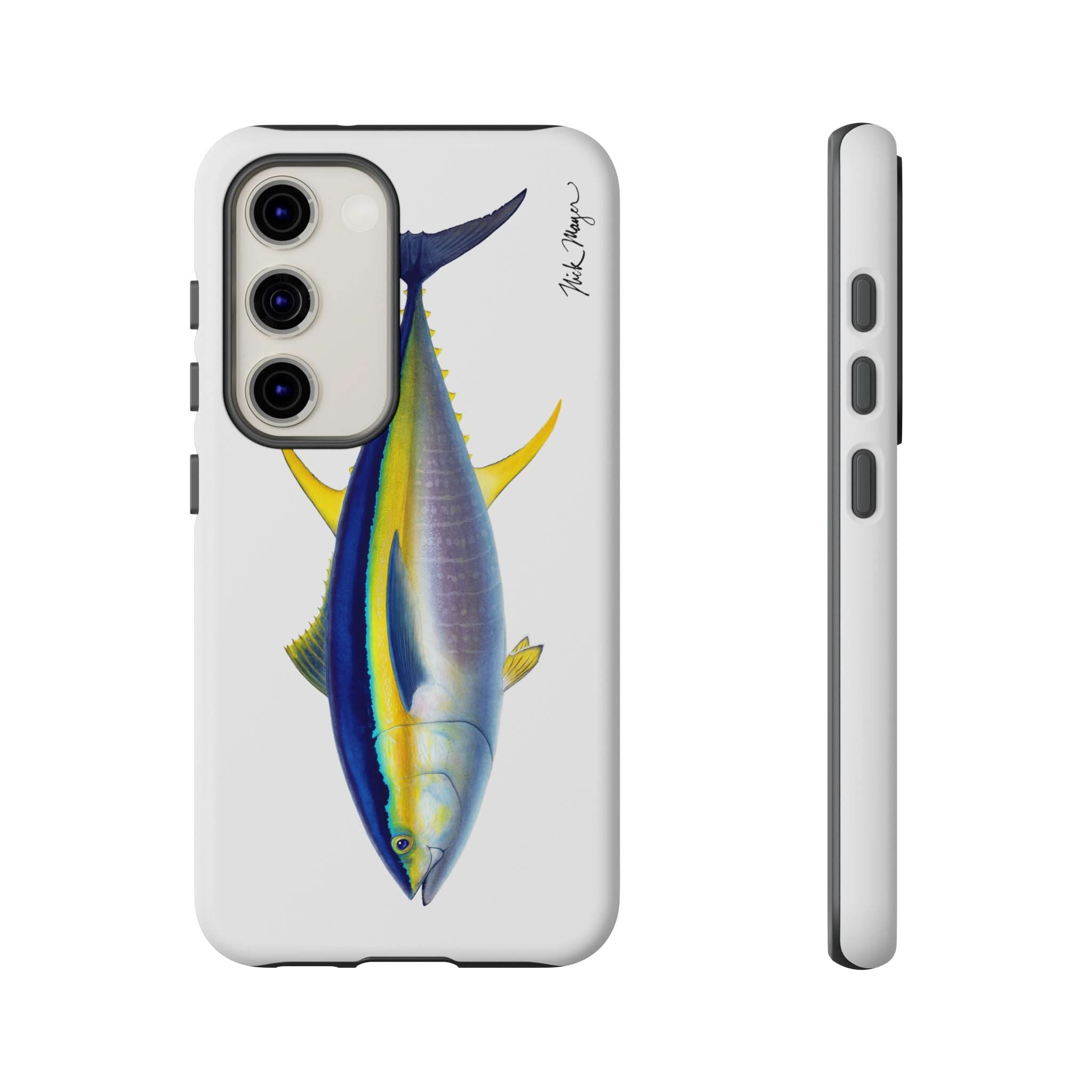 Yellowfin Tuna White Phone Case (Samsung)