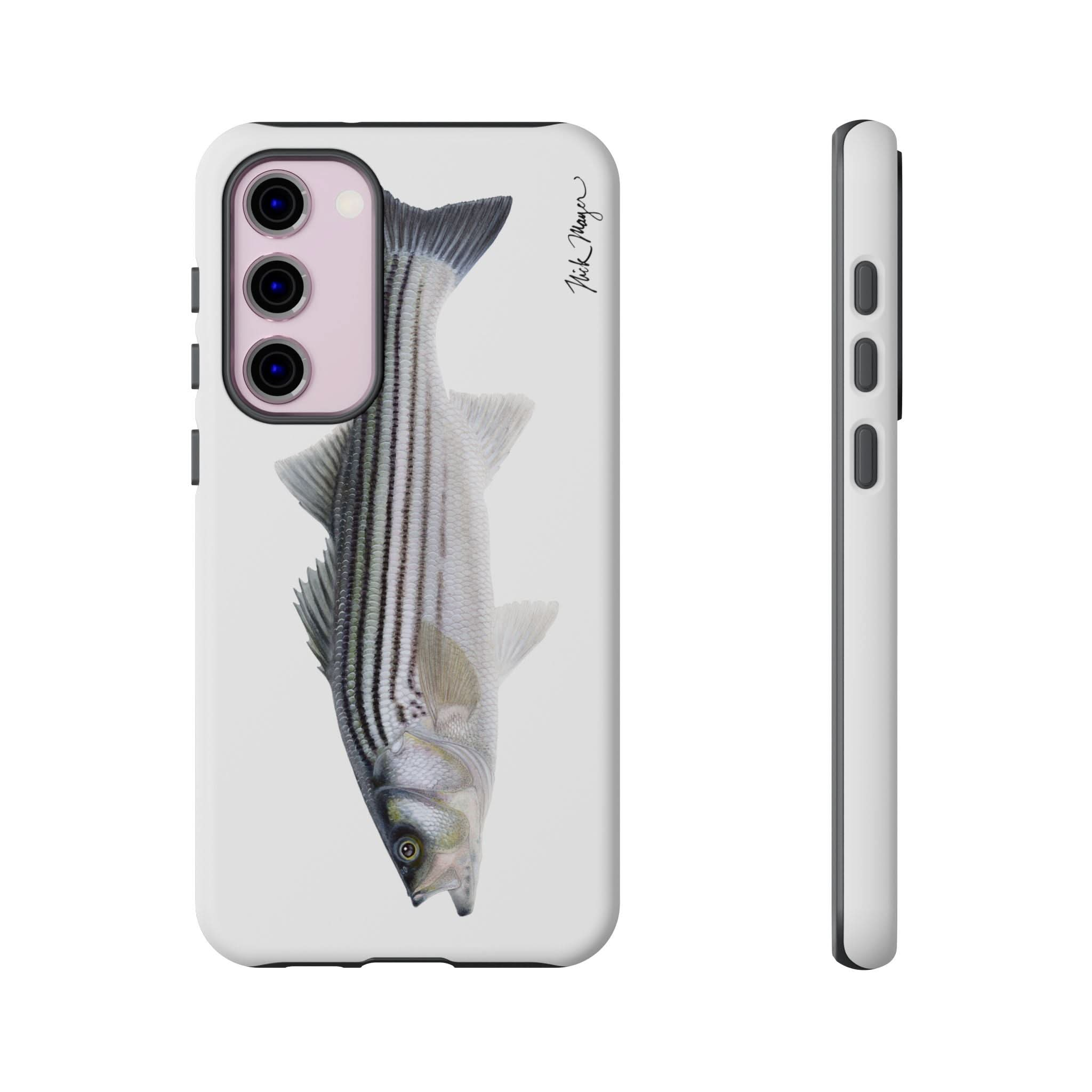 Schoolie Striper White Phone Case (Samsung)