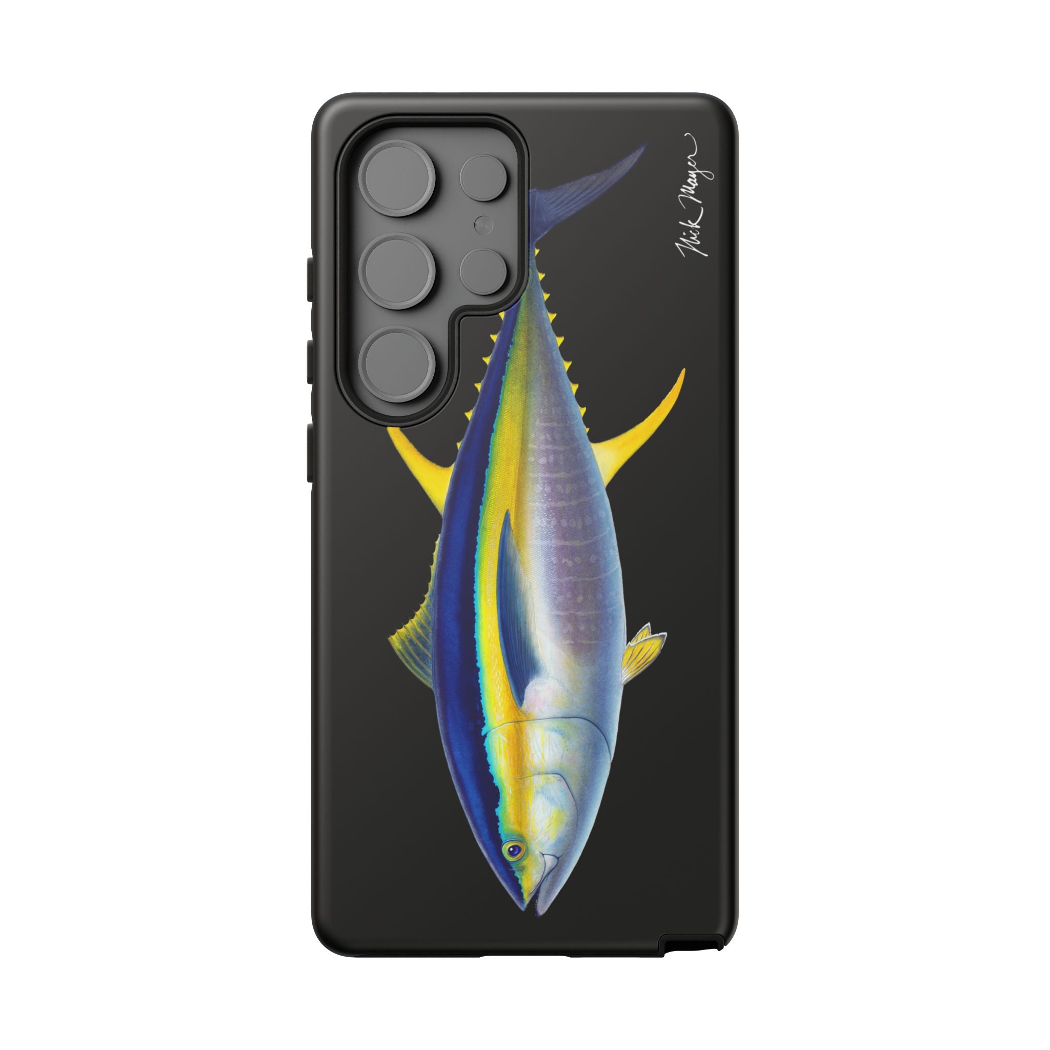 Yellowfin Tuna Black Phone Case (Samsung)