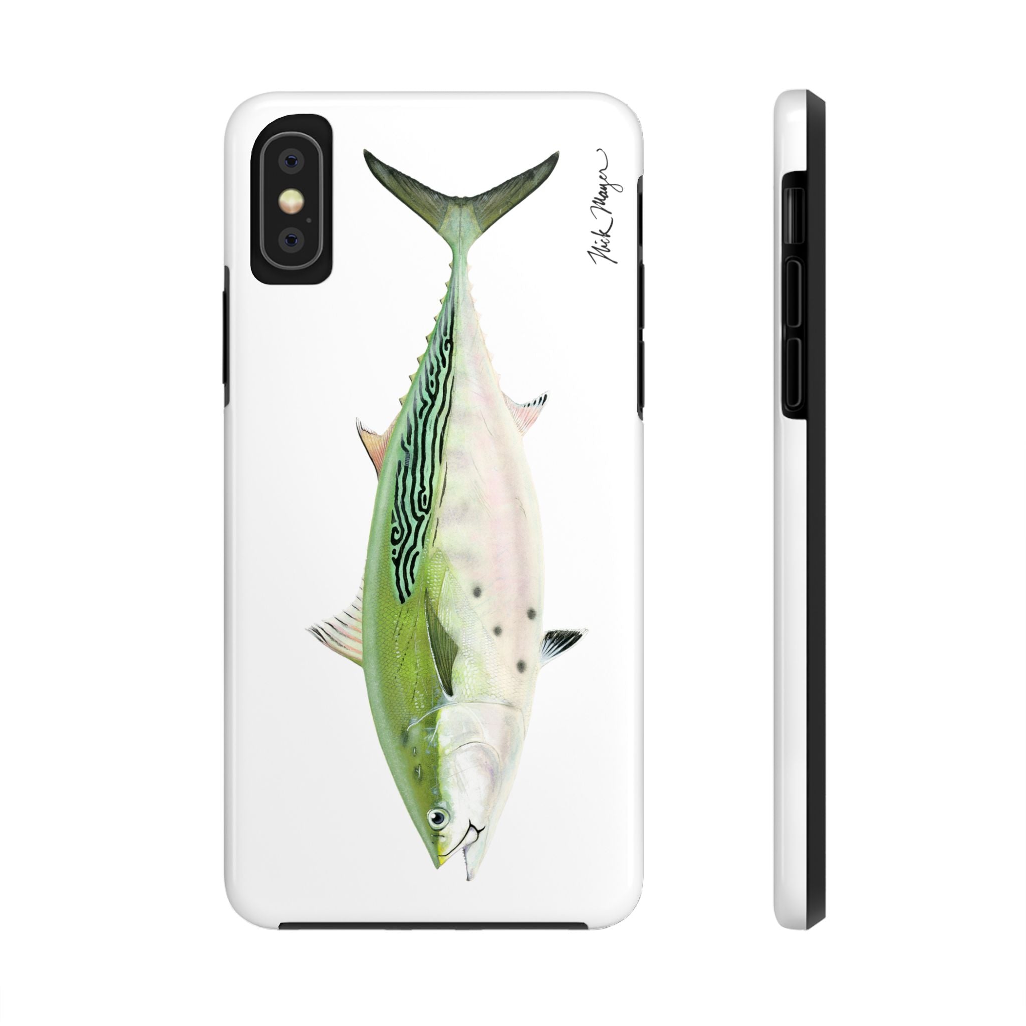 Albie White Phone Case (iPhone)