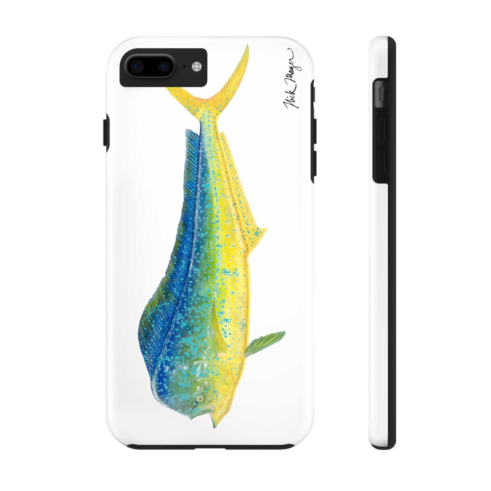 Bull Mahi White Phone Case (iPhone)