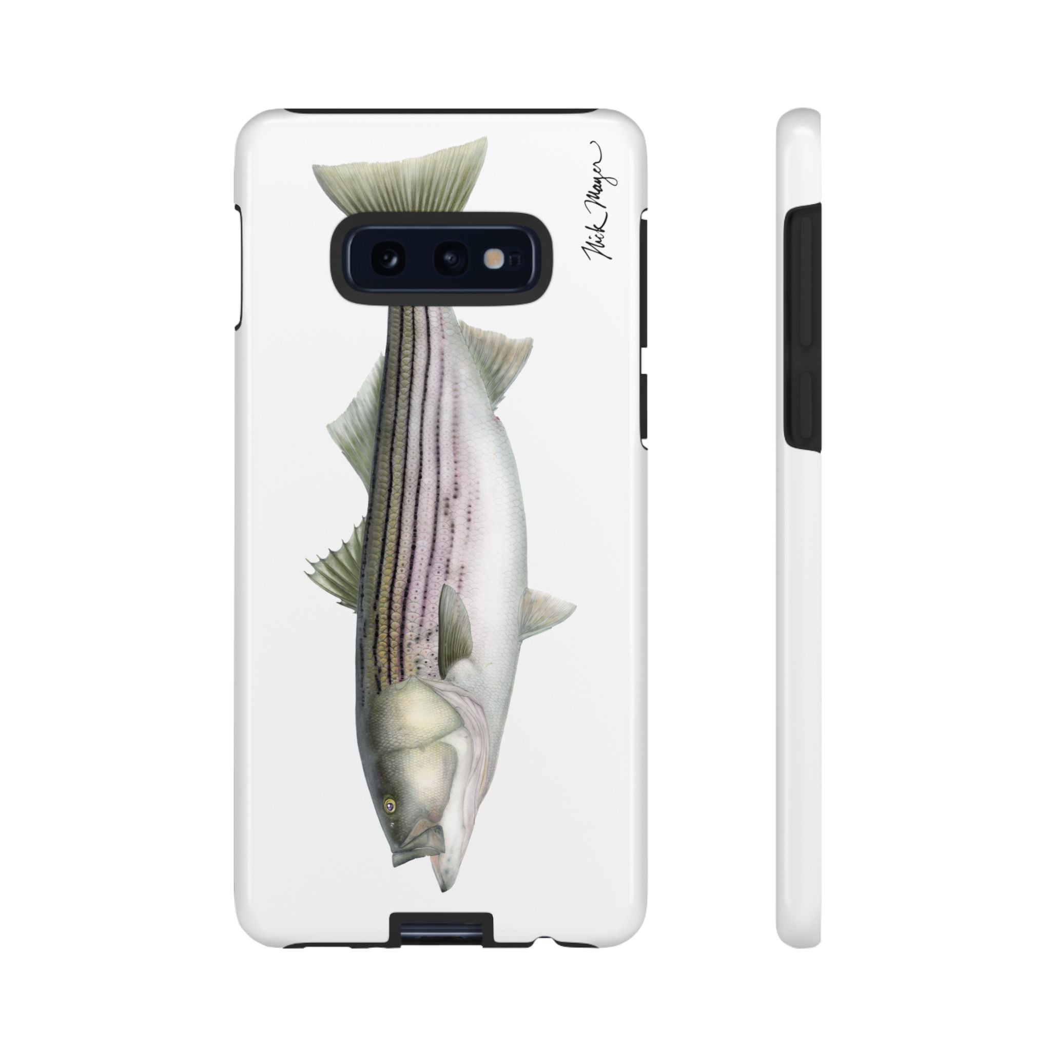 30 lb Striper White Phone Case (Samsung)