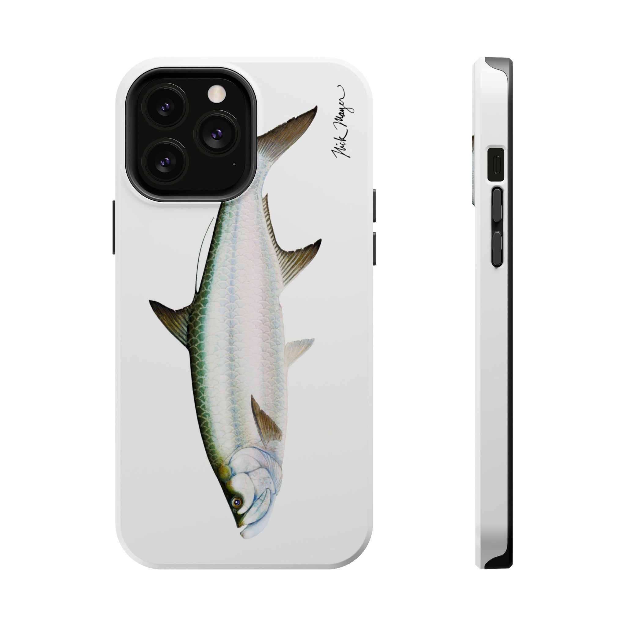 Tarpon MagSafe White iPhone Case