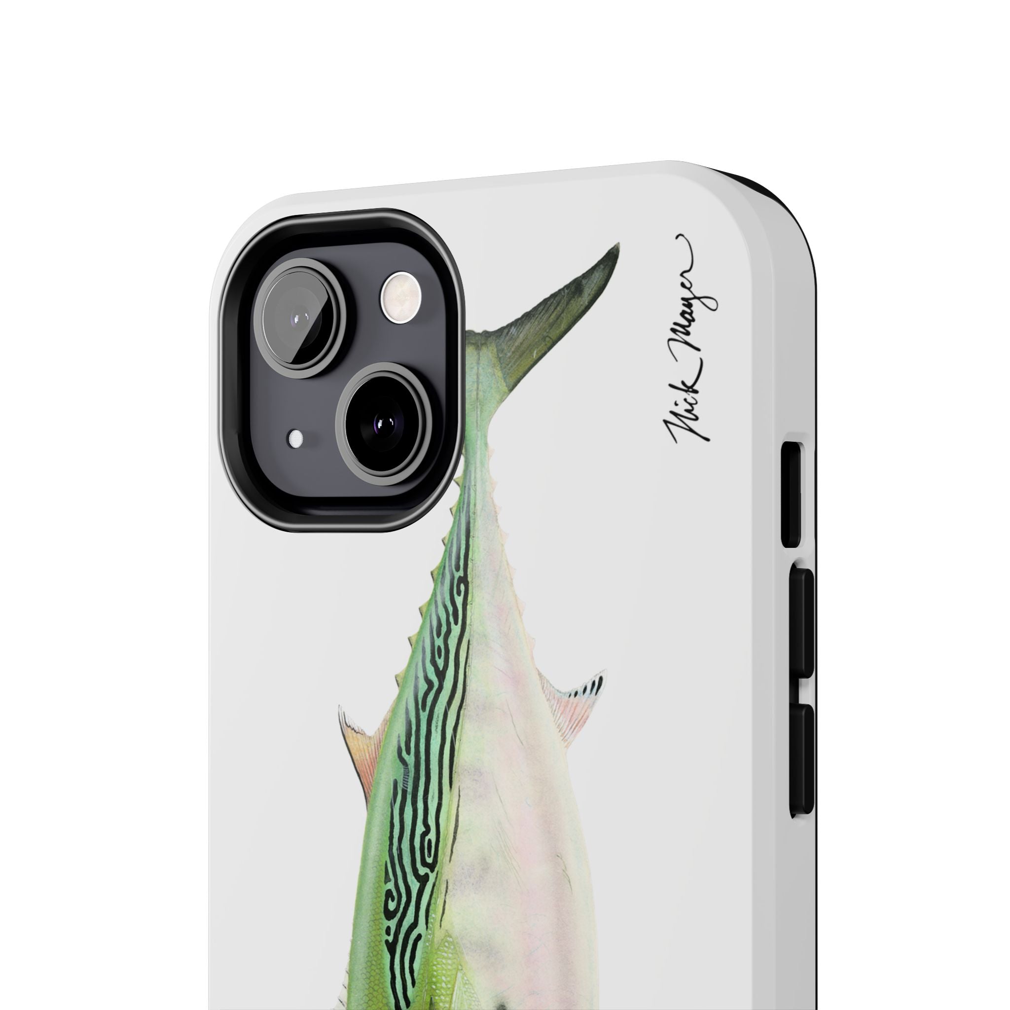 Albie White Phone Case (iPhone)