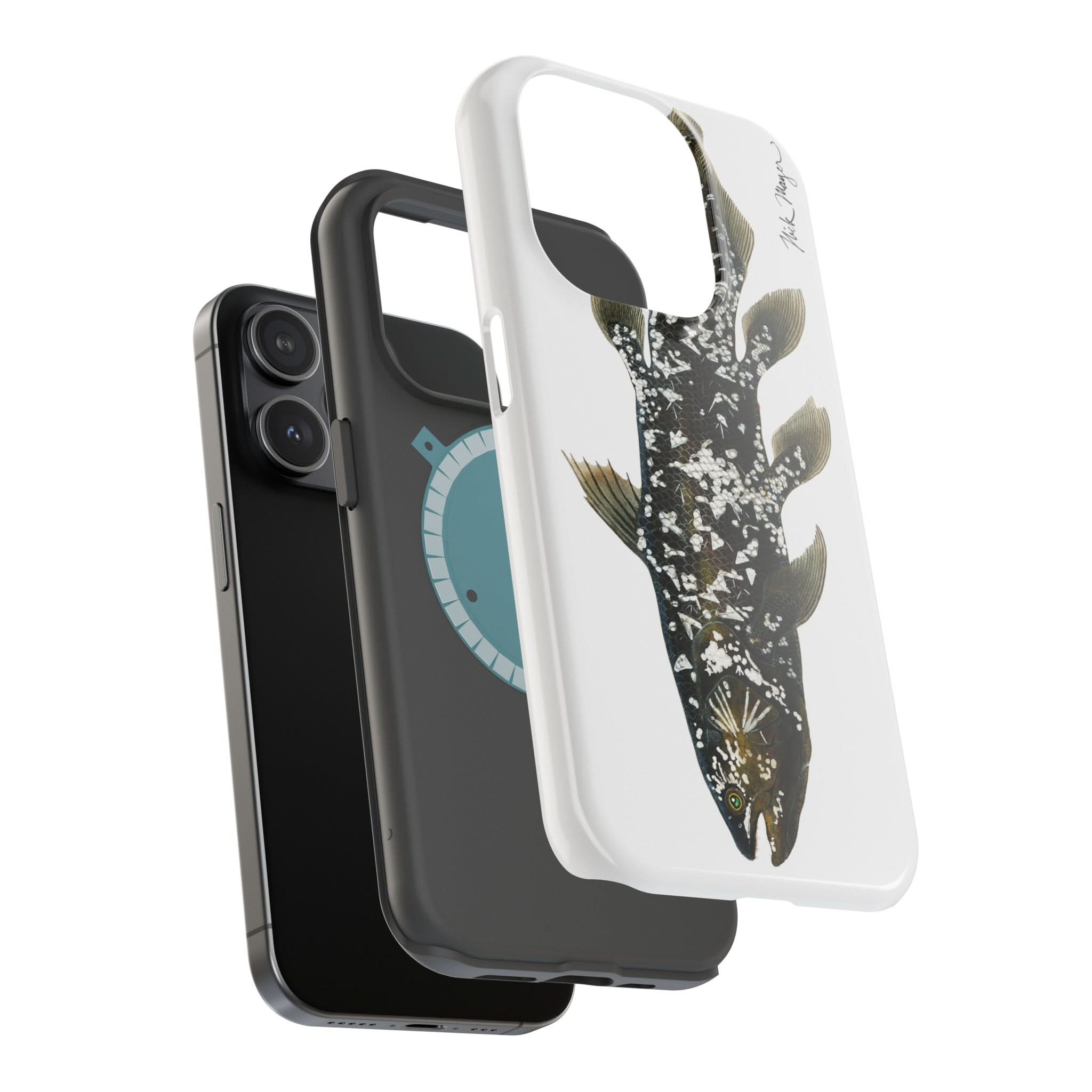 Coelacanth MagSafe Black iPhone Case