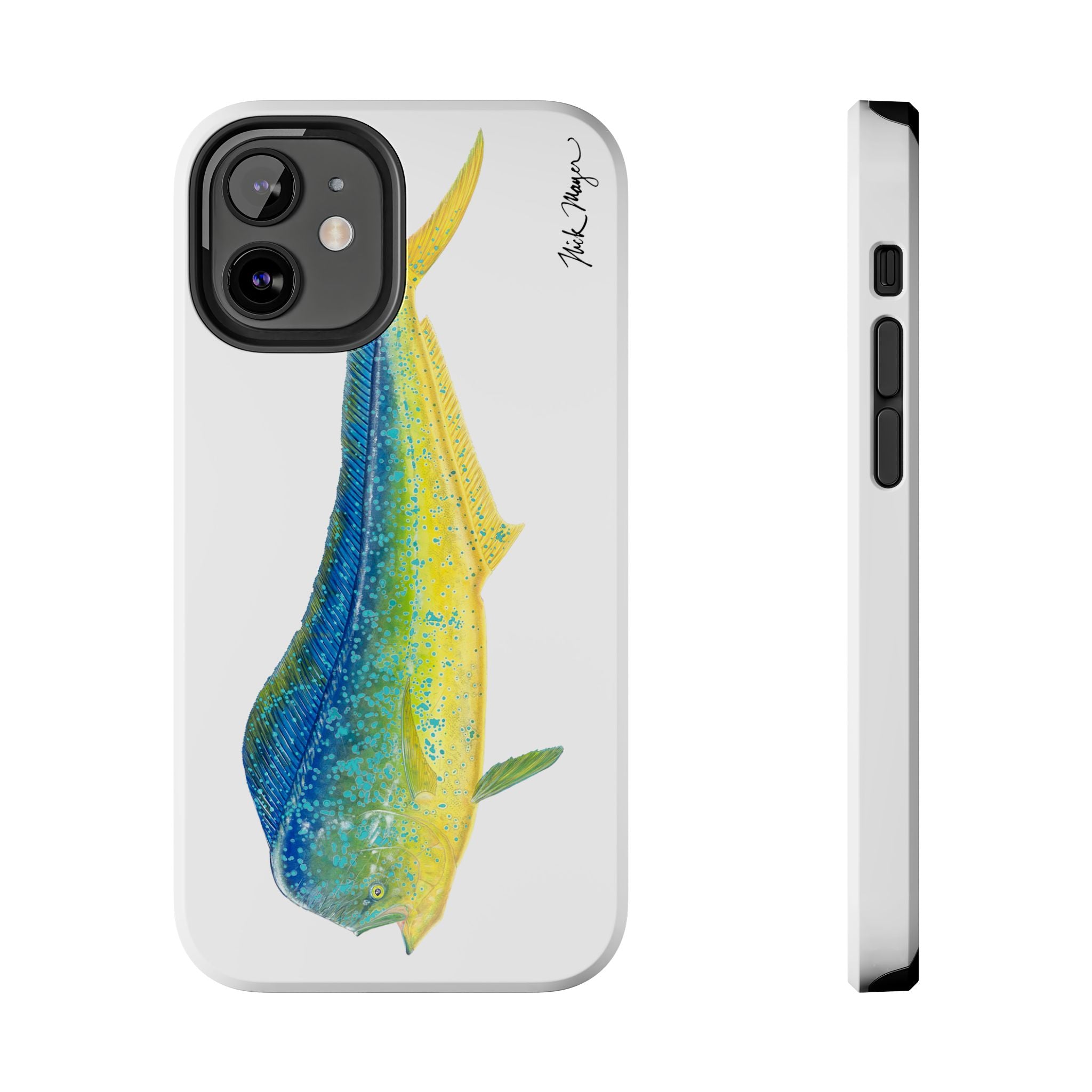 Bull Mahi White Phone Case (iPhone)