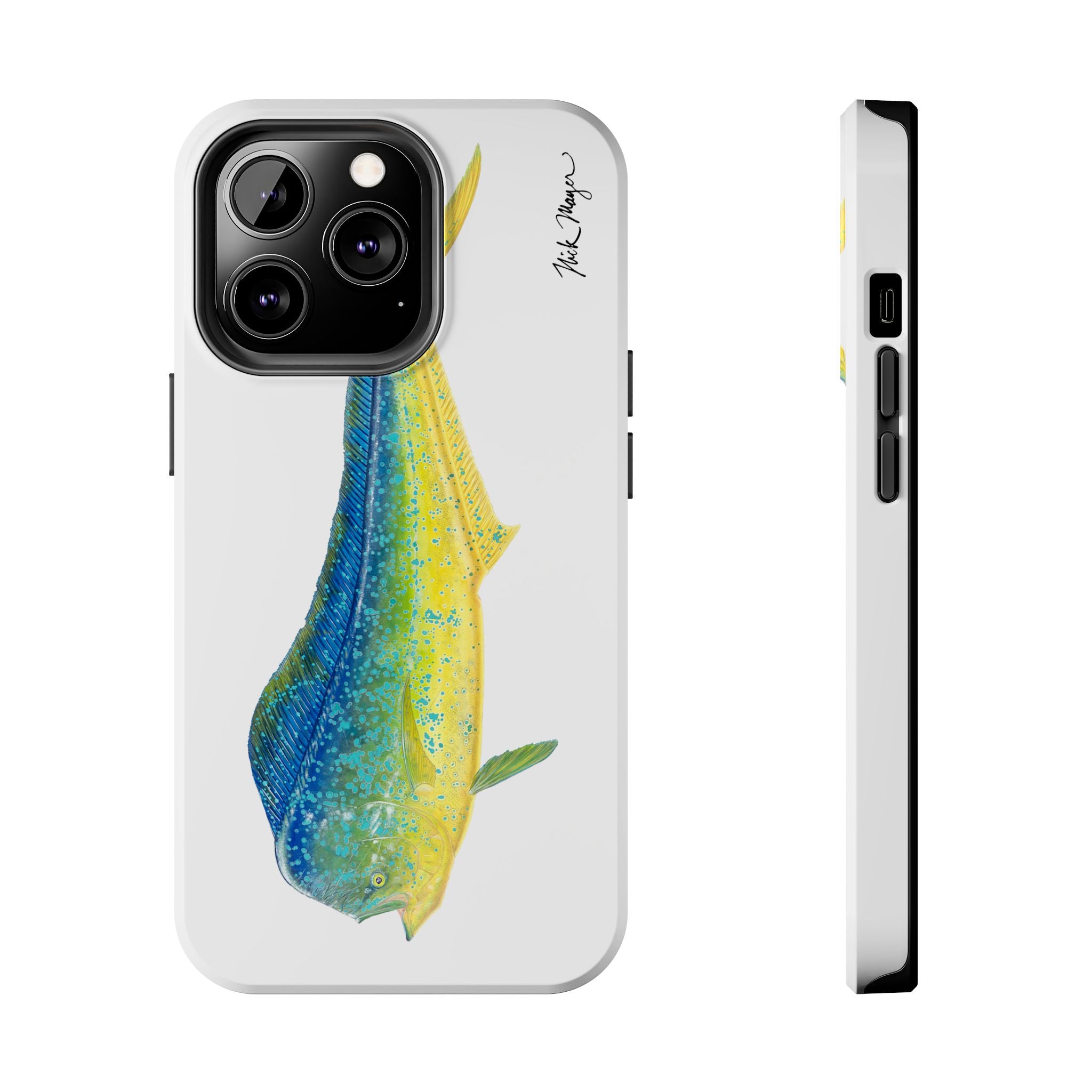 Bull Mahi White Phone Case (iPhone)