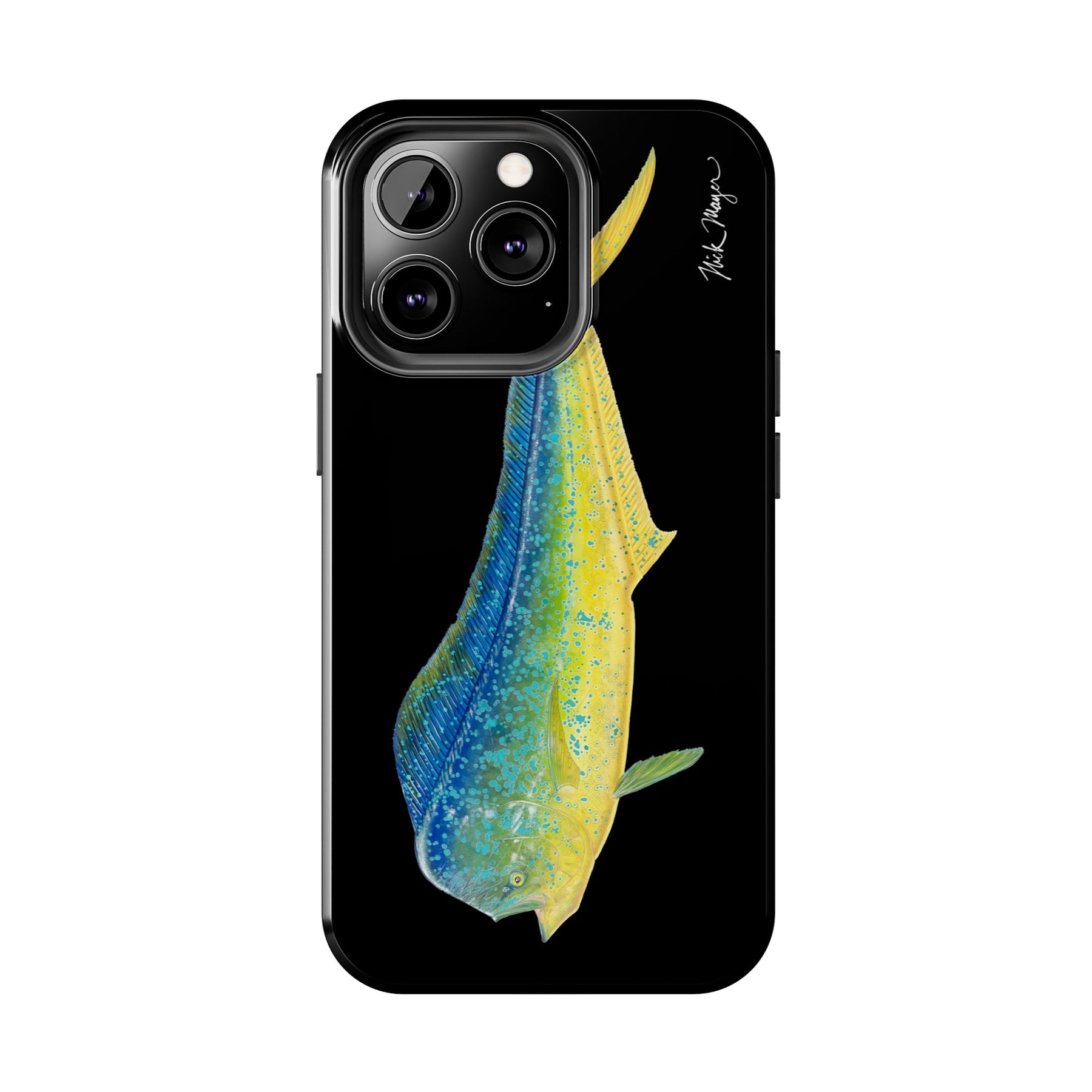 Bull Mahi Black Phone Case (iPhone)