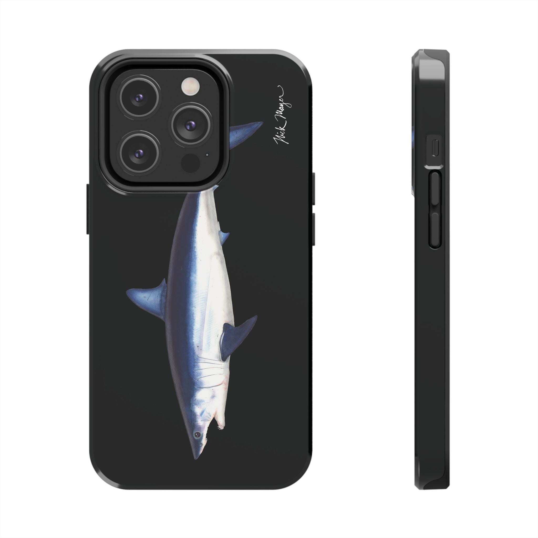 Mako Shark Black iPhone Case