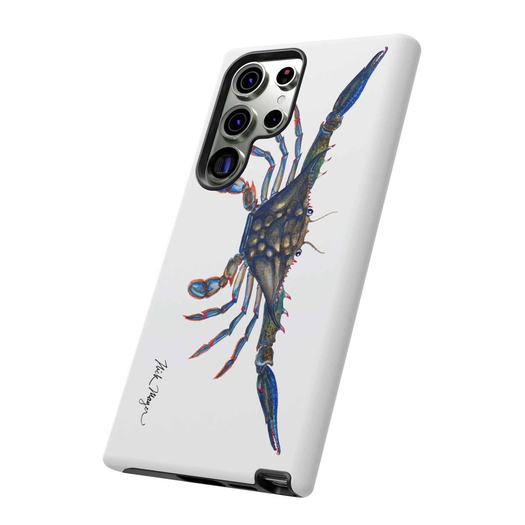 Blue Crab Phone Case (iPhone 16 & Samsung)