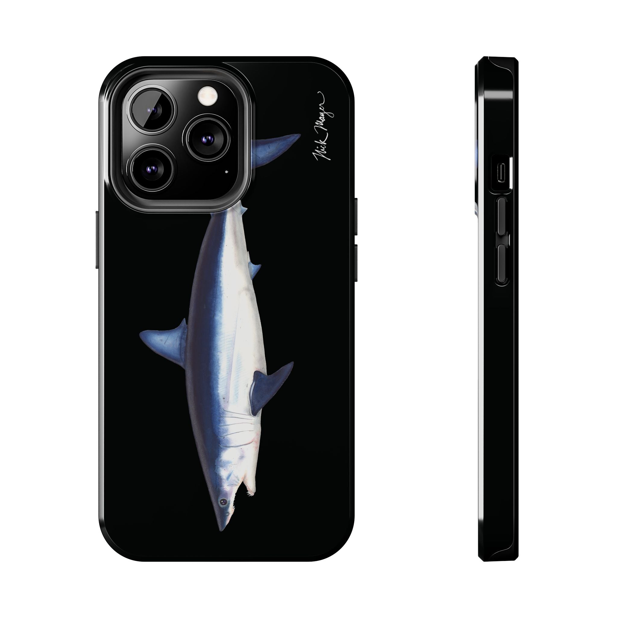 Mako Shark Black iPhone Case