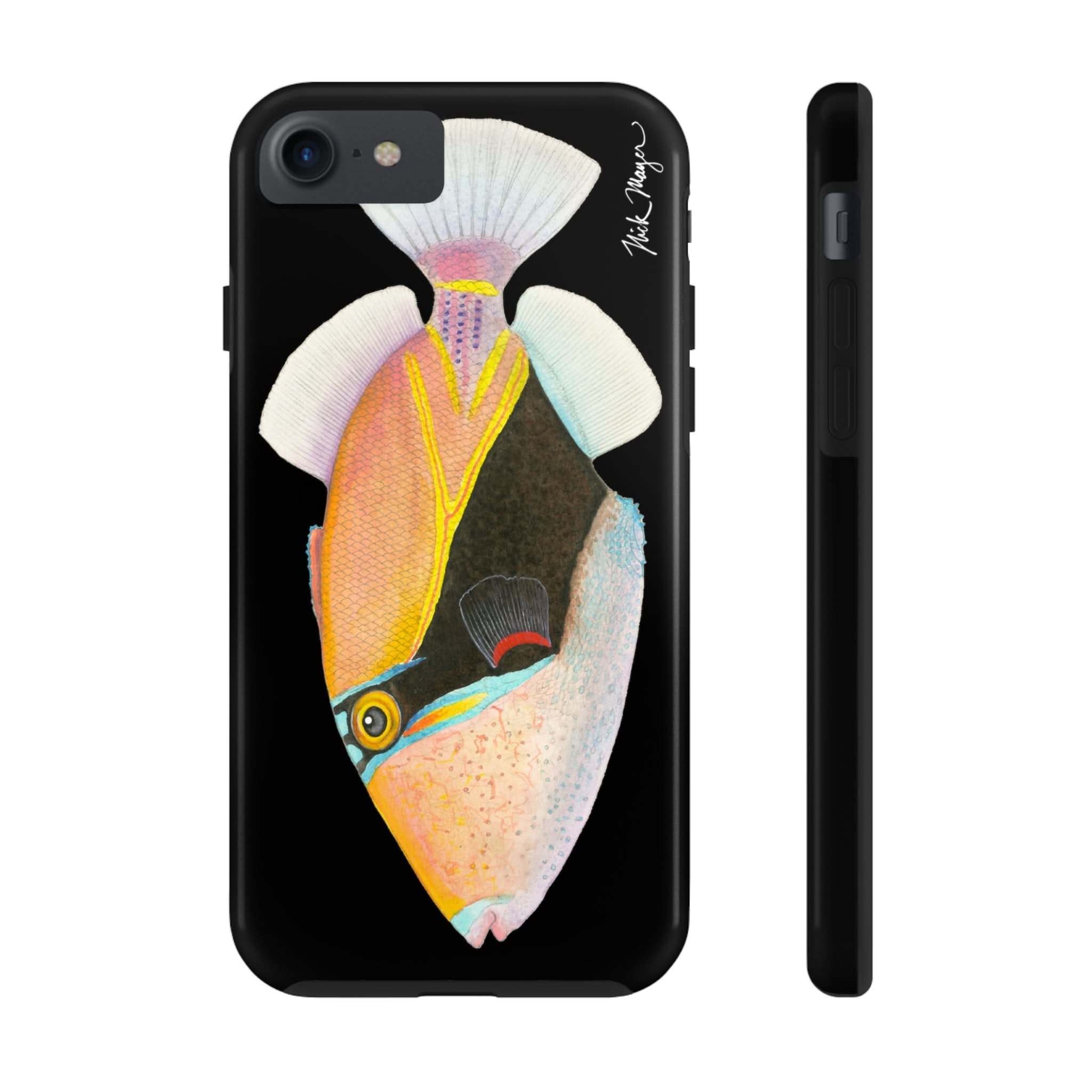 Humuhumunukunukuapua'a Black Phone Case (iPhone)