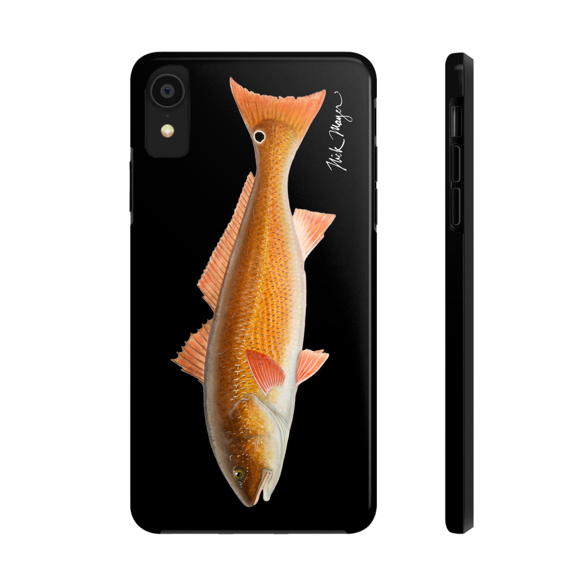 Redfish Black Phone Case (iPhone)