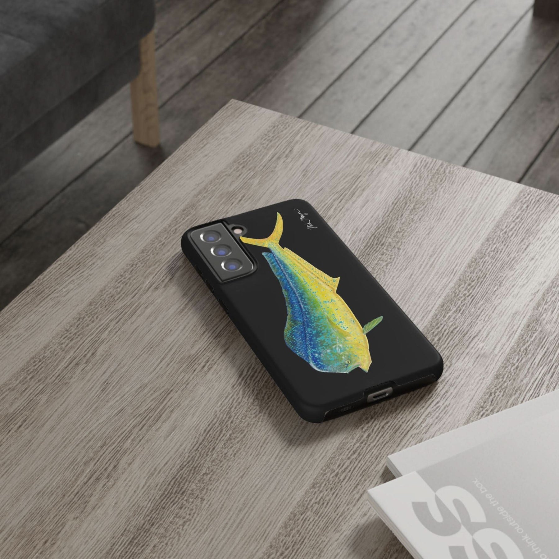 Bull Mahi Black Phone Case (iPhone 16 & Samsung)