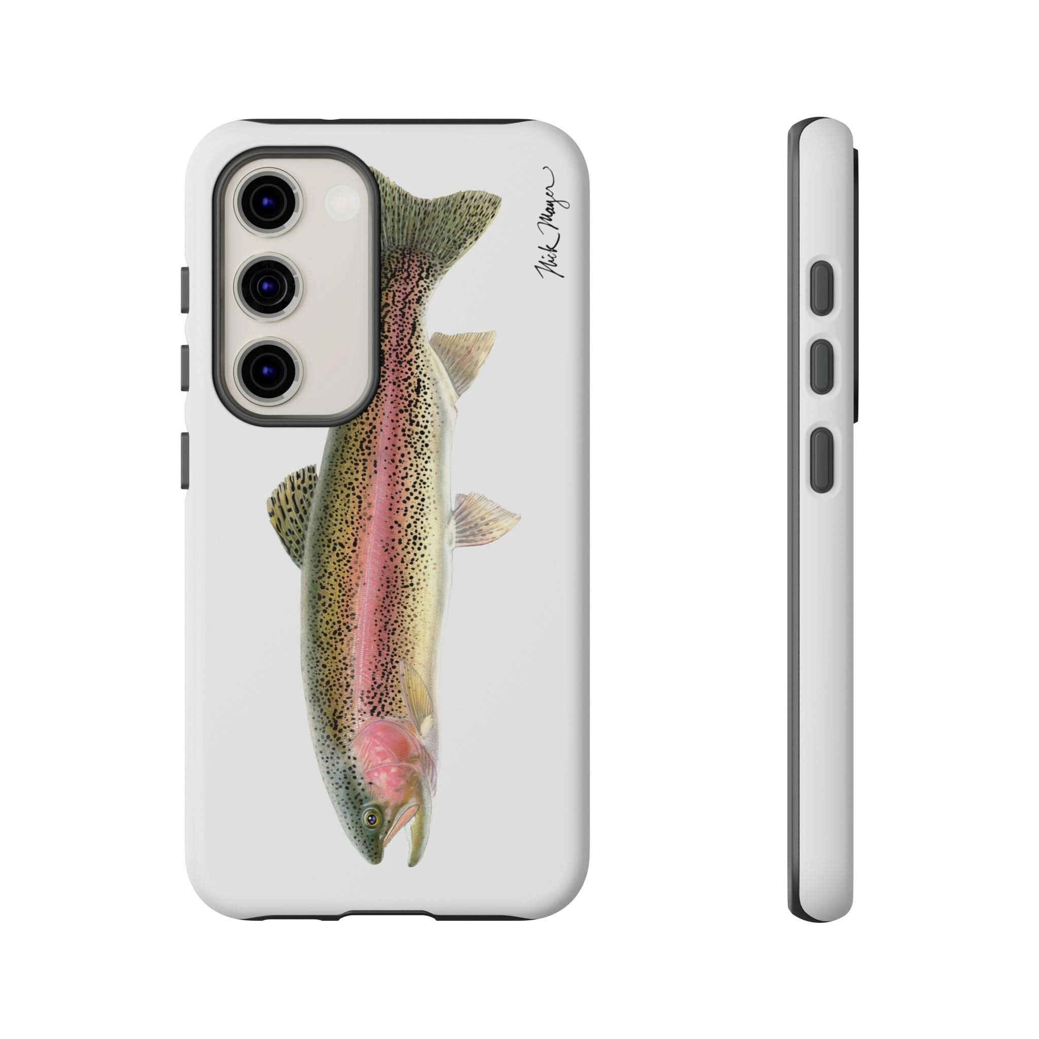 Rainbow Trout White Phone Case (Samsung)