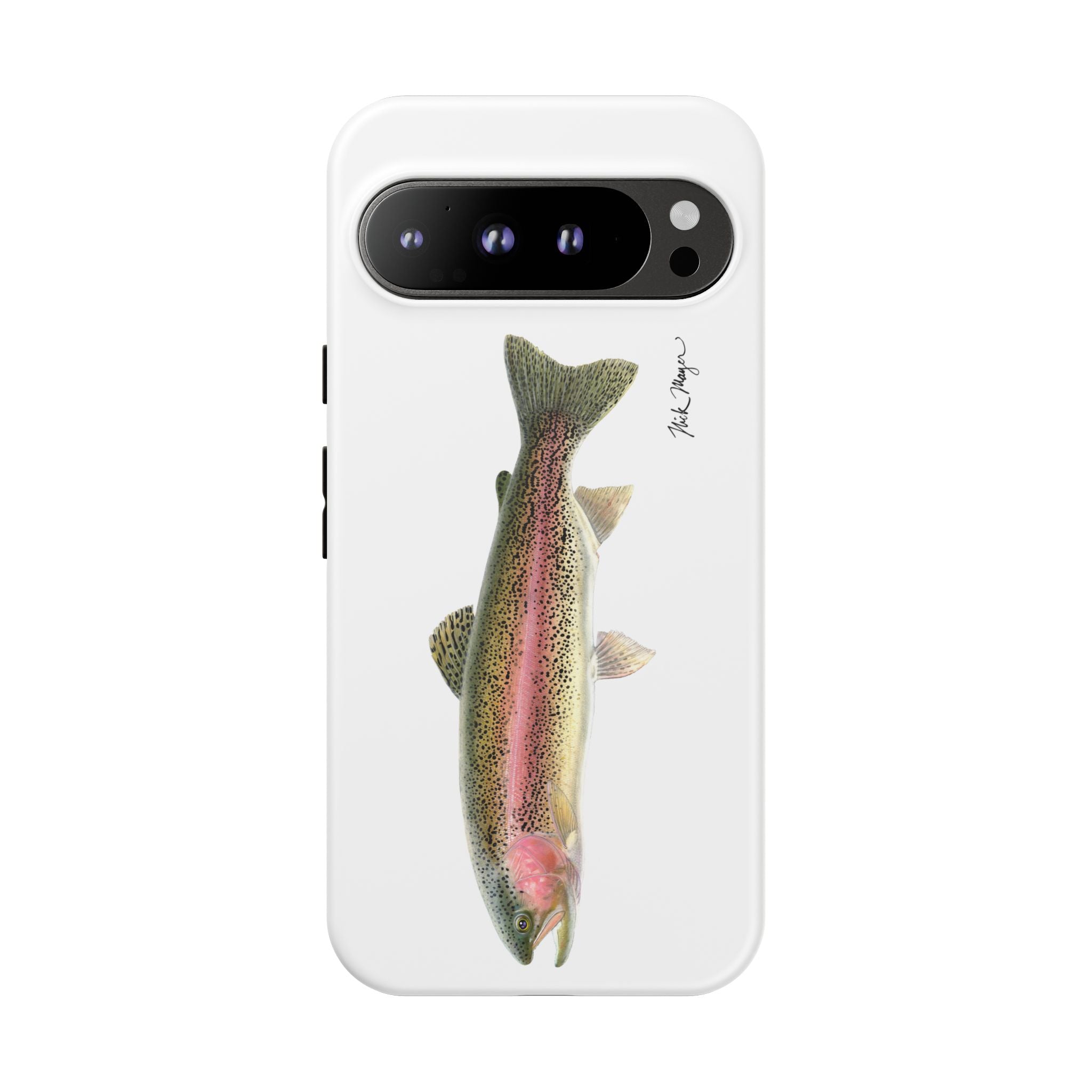 Rainbow Trout White Phone Case (Samsung)