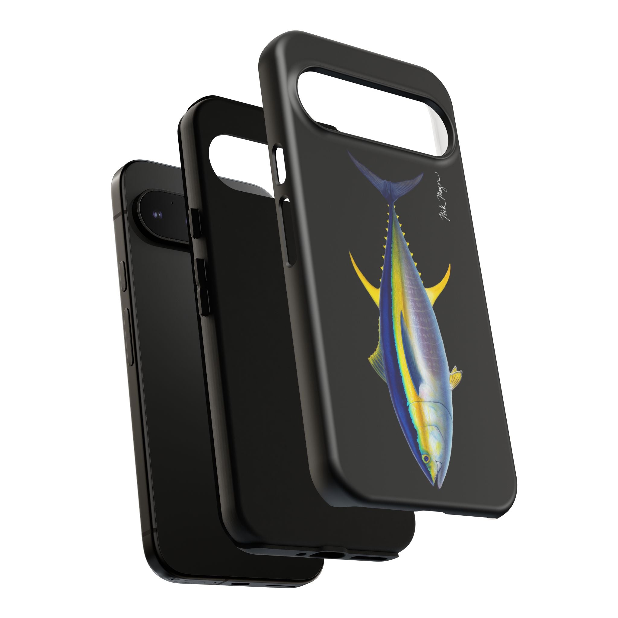 Yellowfin Tuna Black Phone Case (Samsung)