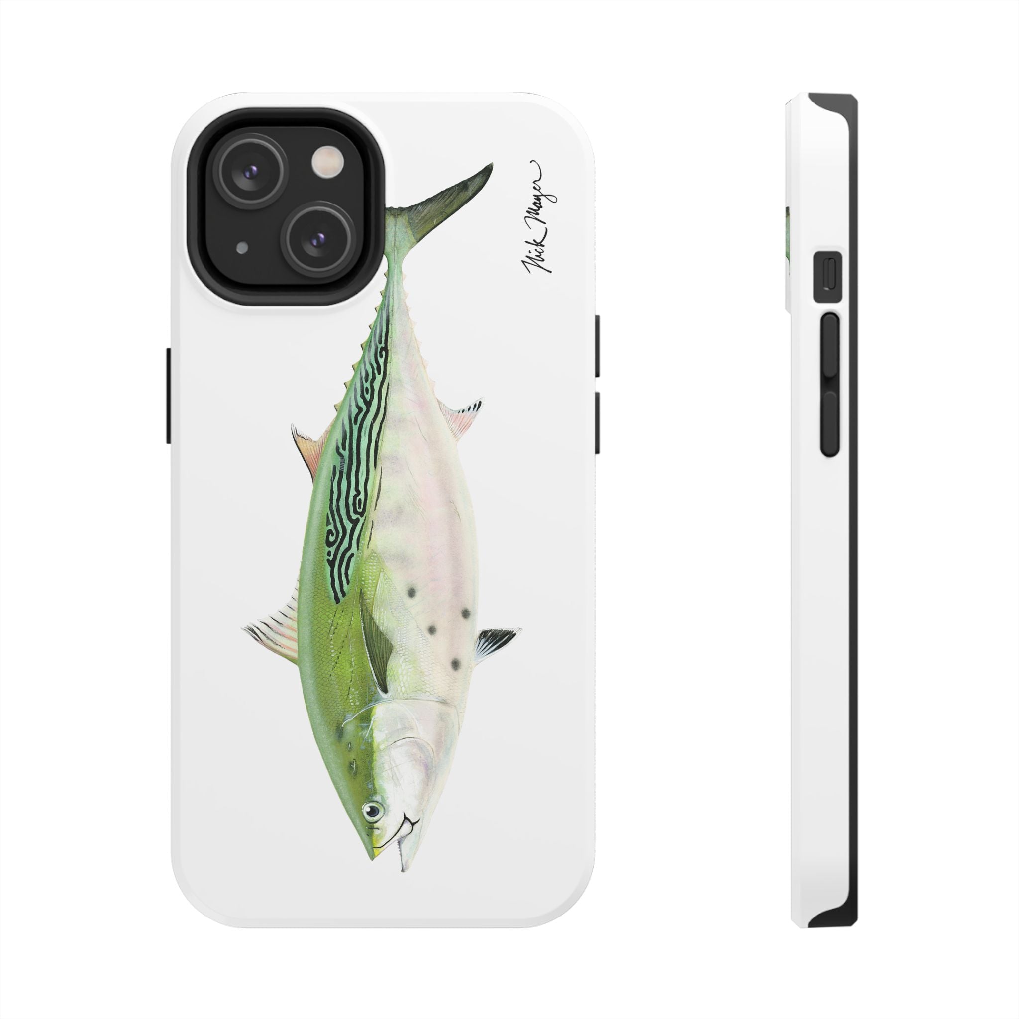 Albie White Phone Case (iPhone)