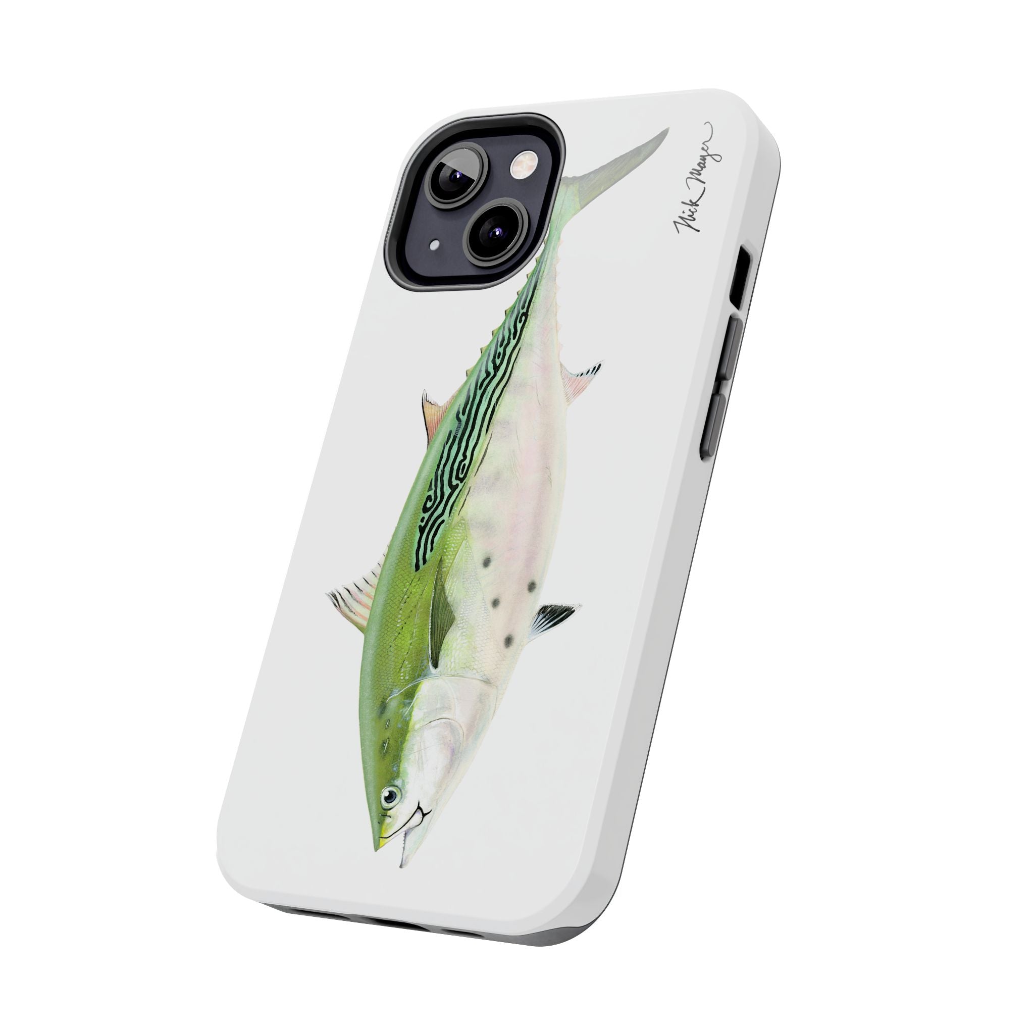 Albie White Phone Case (iPhone)