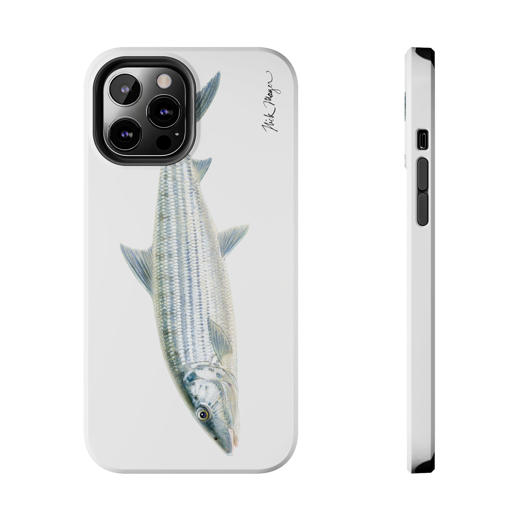Bonefish Phone Case - Revelation Design by Artist Nick Mayer