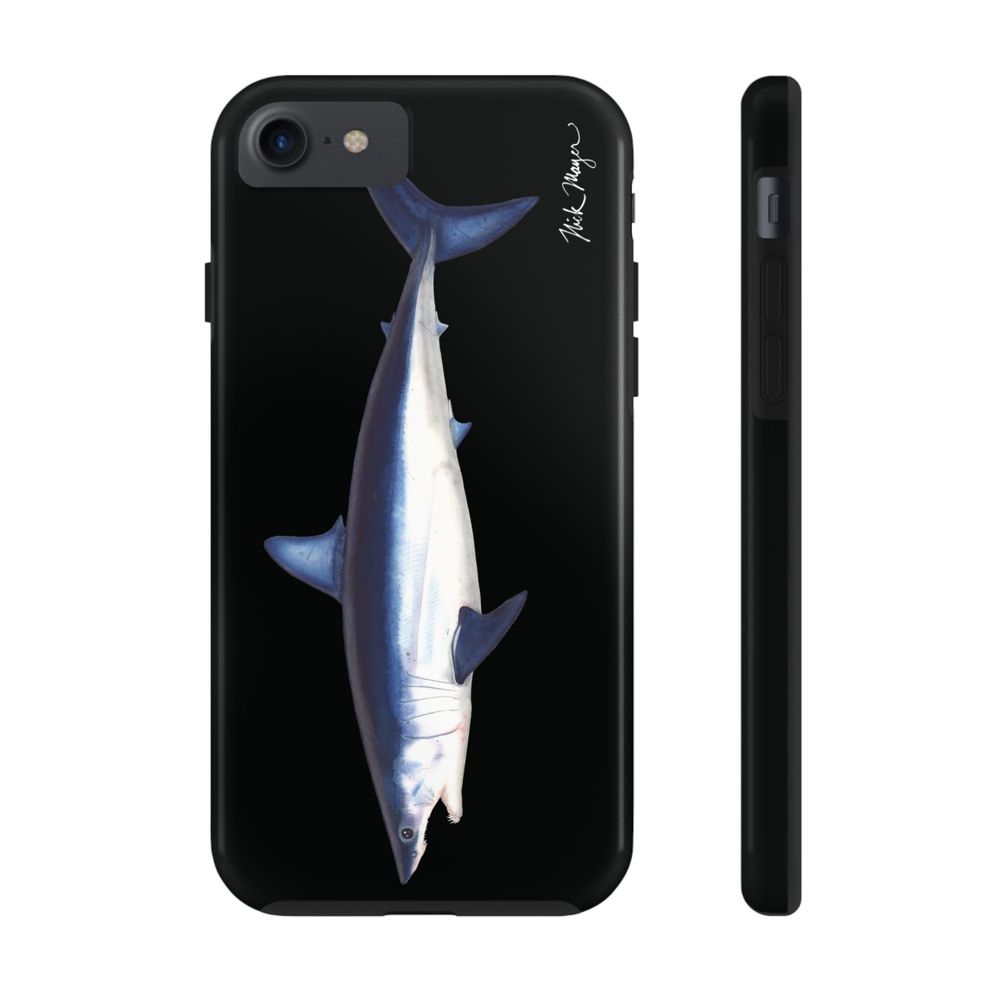 Mako Shark Black iPhone Case