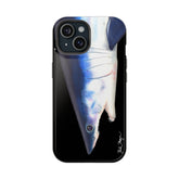 Mako Shark Face MagSafe Black iPhone Case