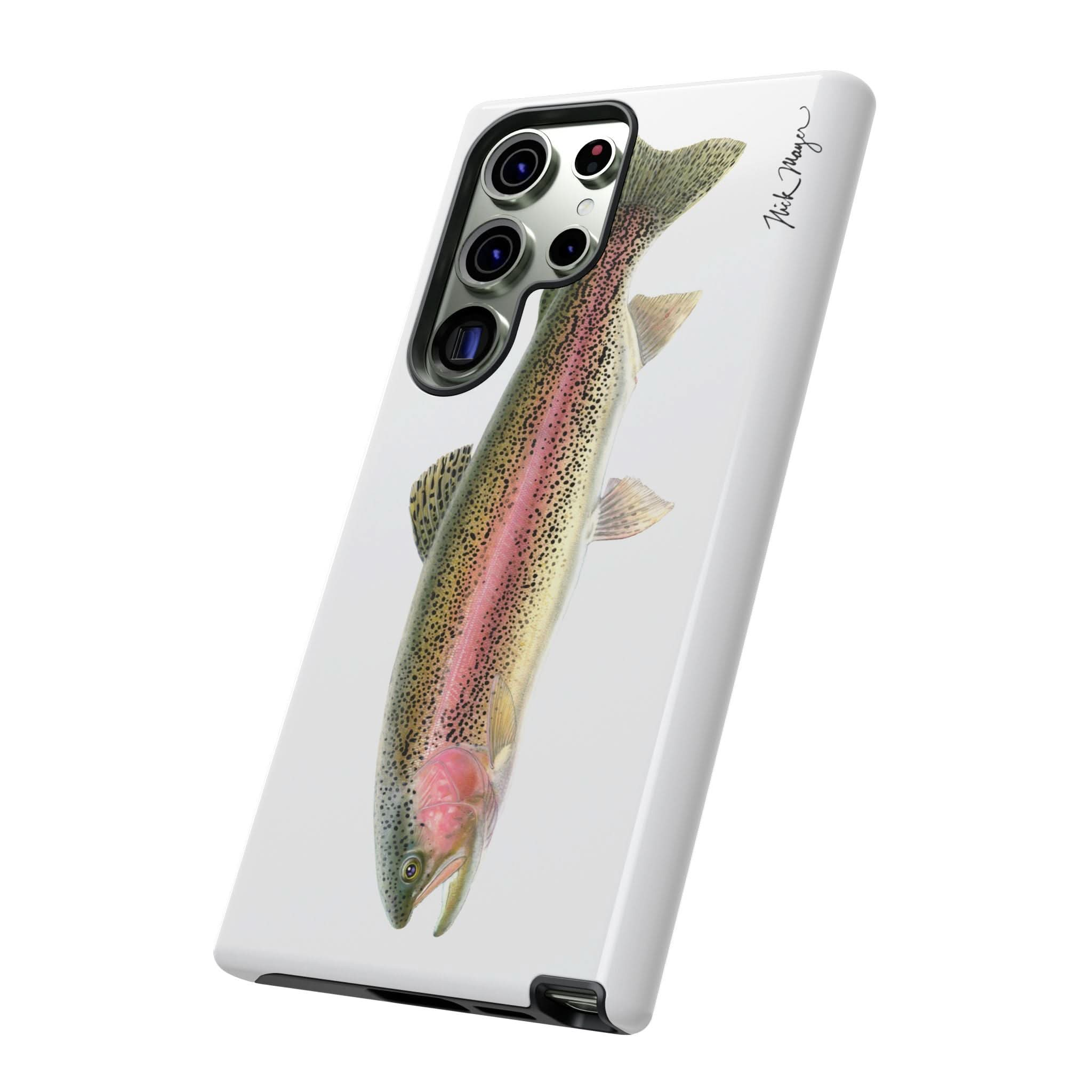 Rainbow Trout White Phone Case (Samsung)