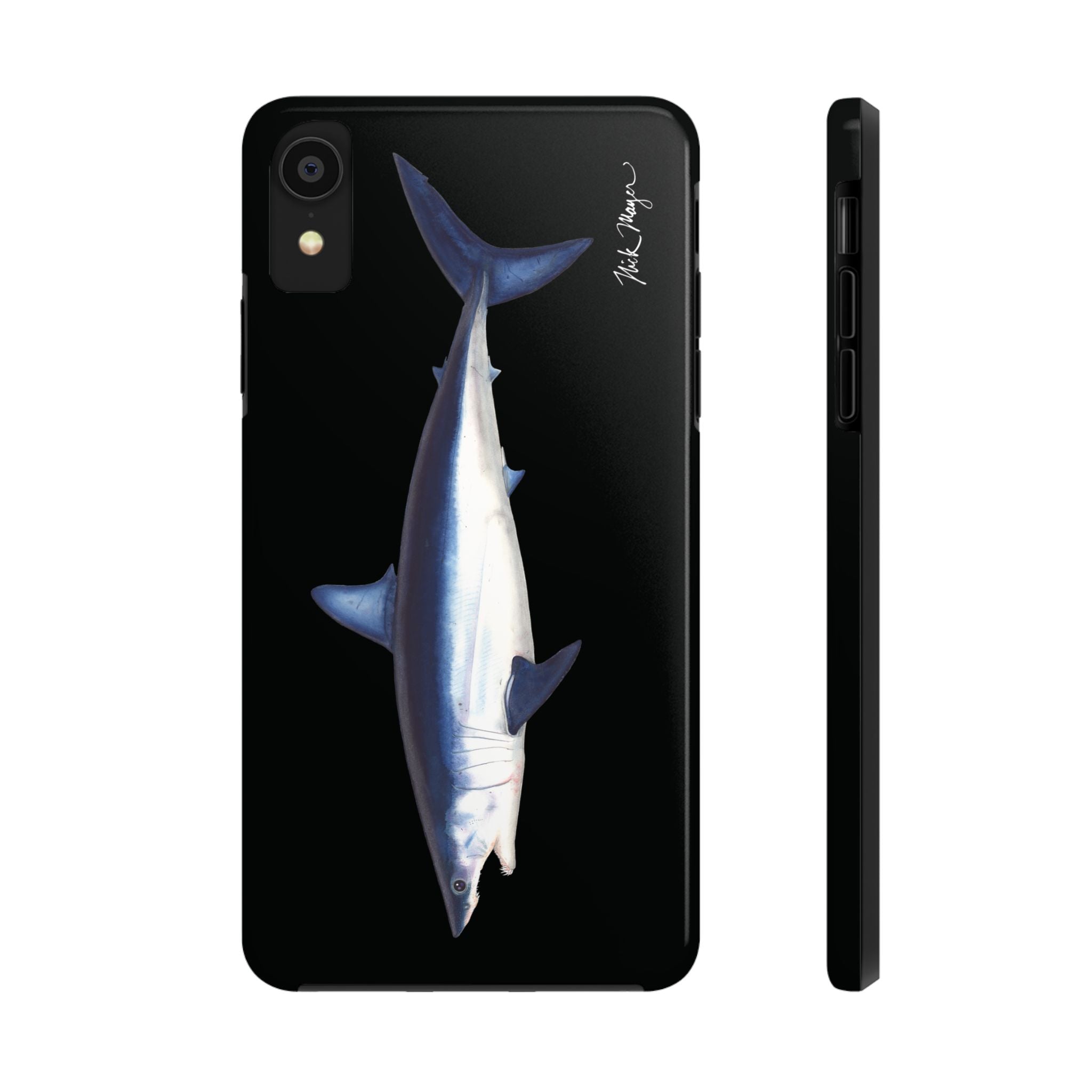 Mako Shark Black iPhone Case