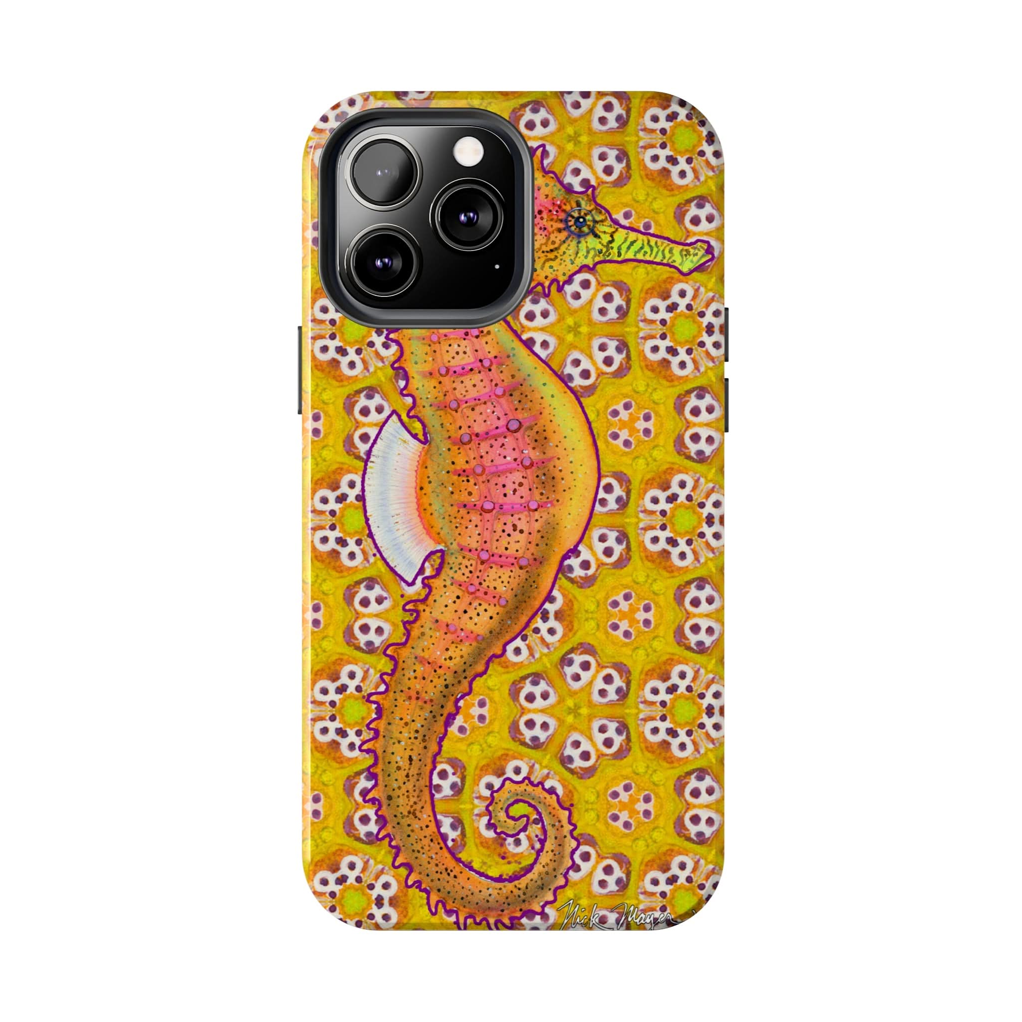 Psychedelic Seahorse Phone Case (iPhone)