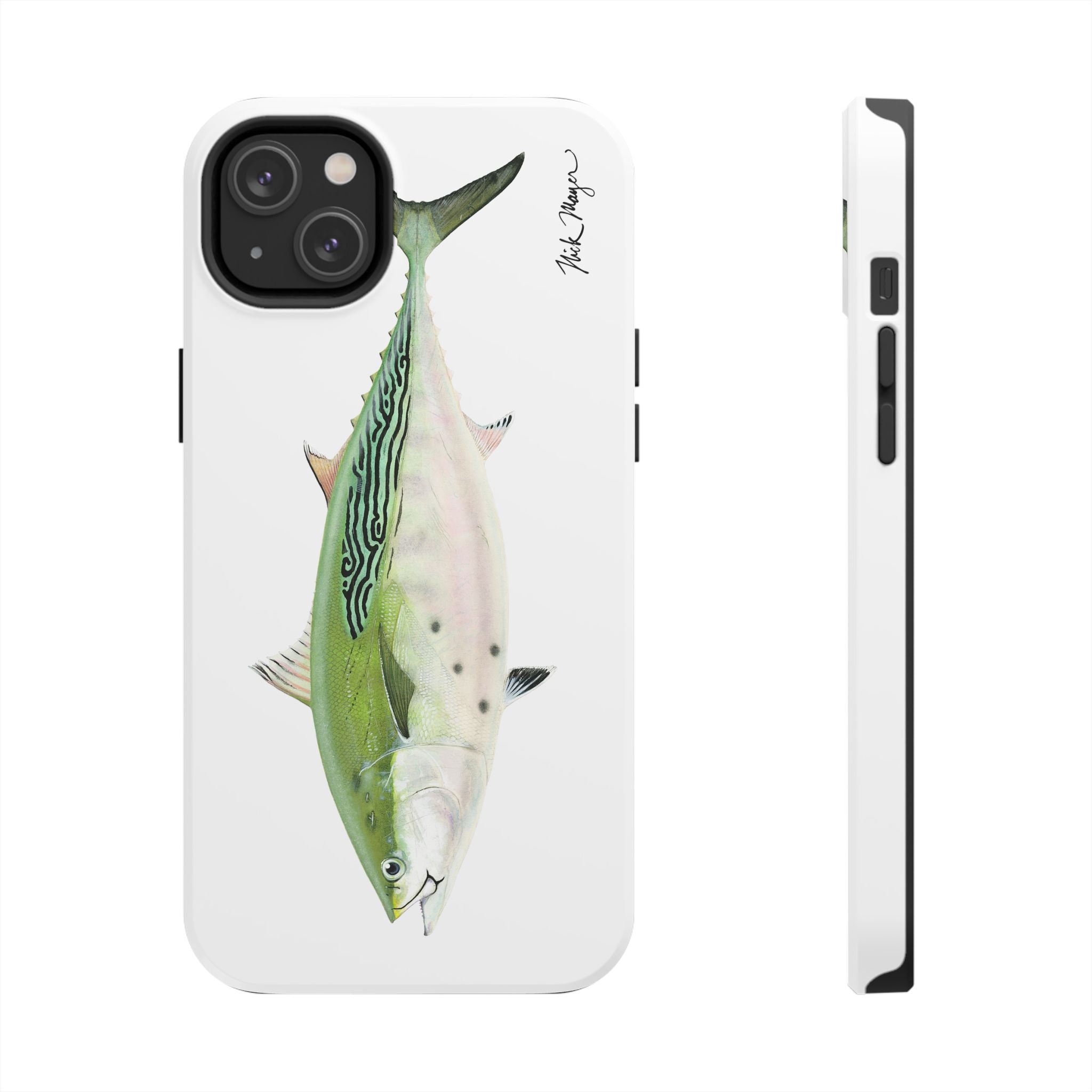 Albie White Phone Case (iPhone)