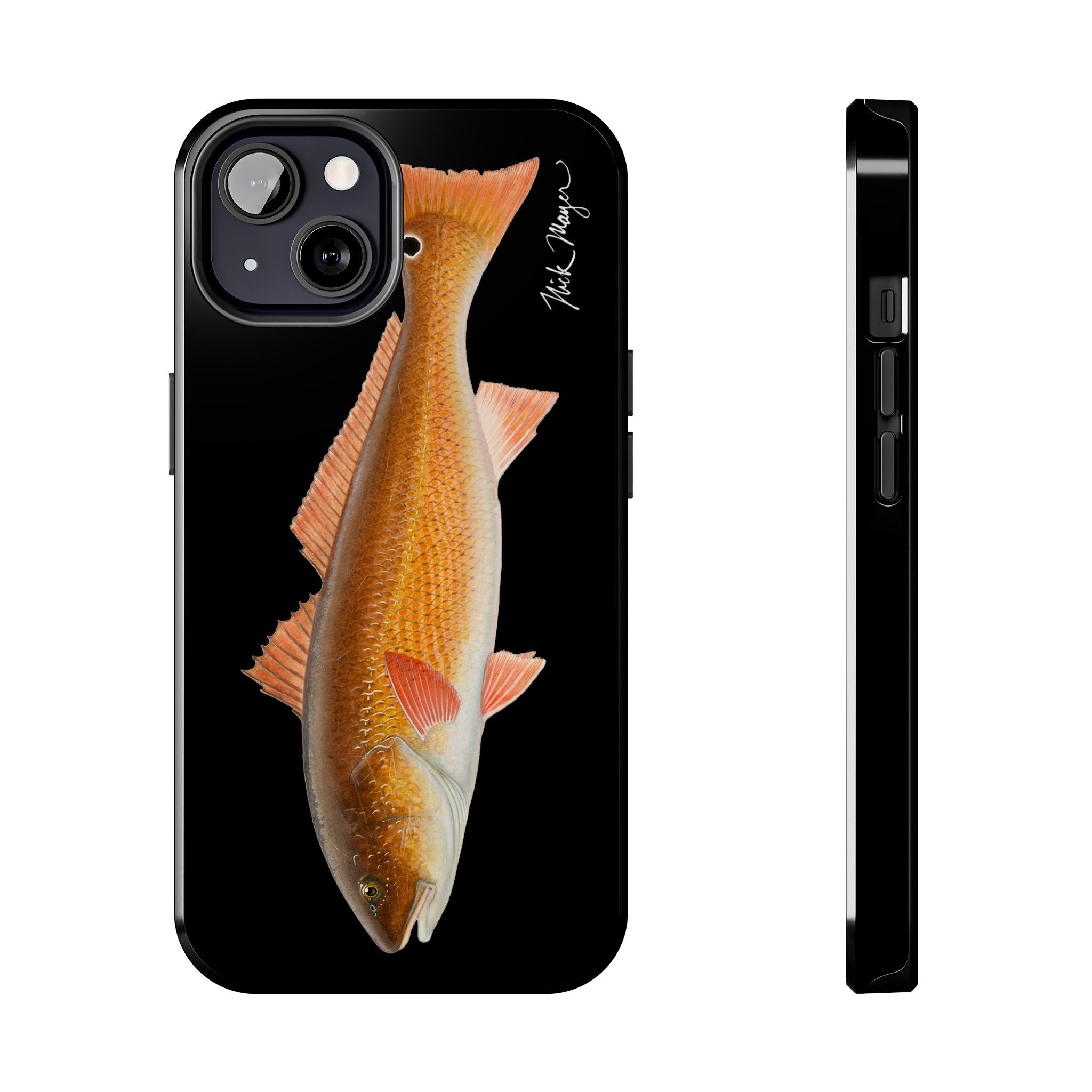 Redfish Black Phone Case (iPhone)