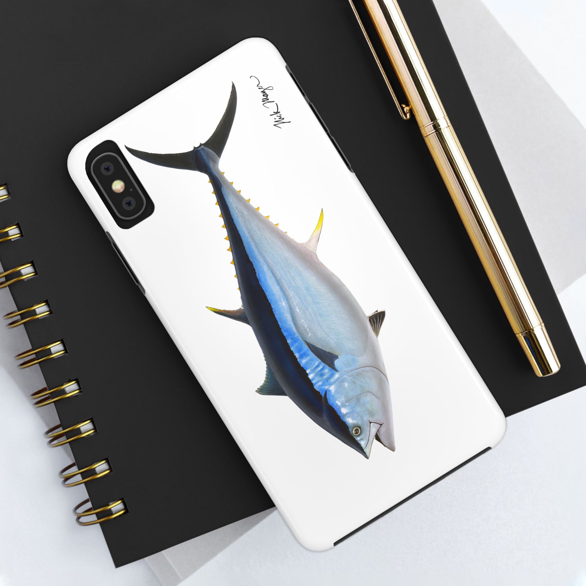 Giant Bluefin II White Phone Case (iPhone)