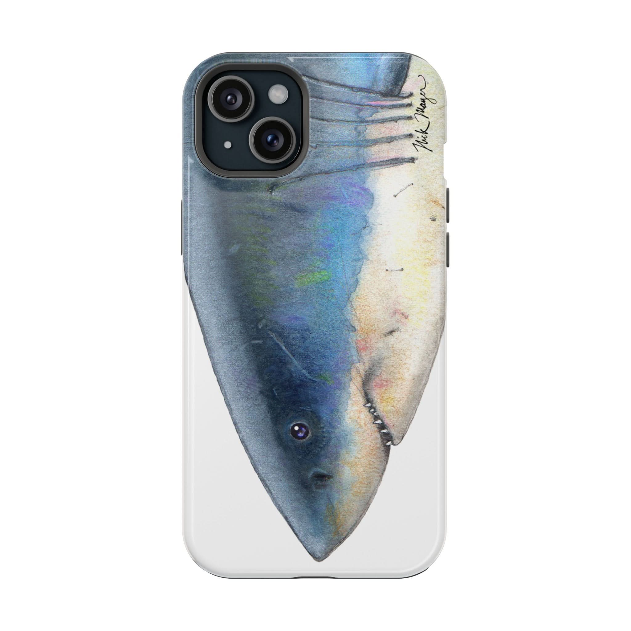 Great White Shark Face MagSafe iPhone Case