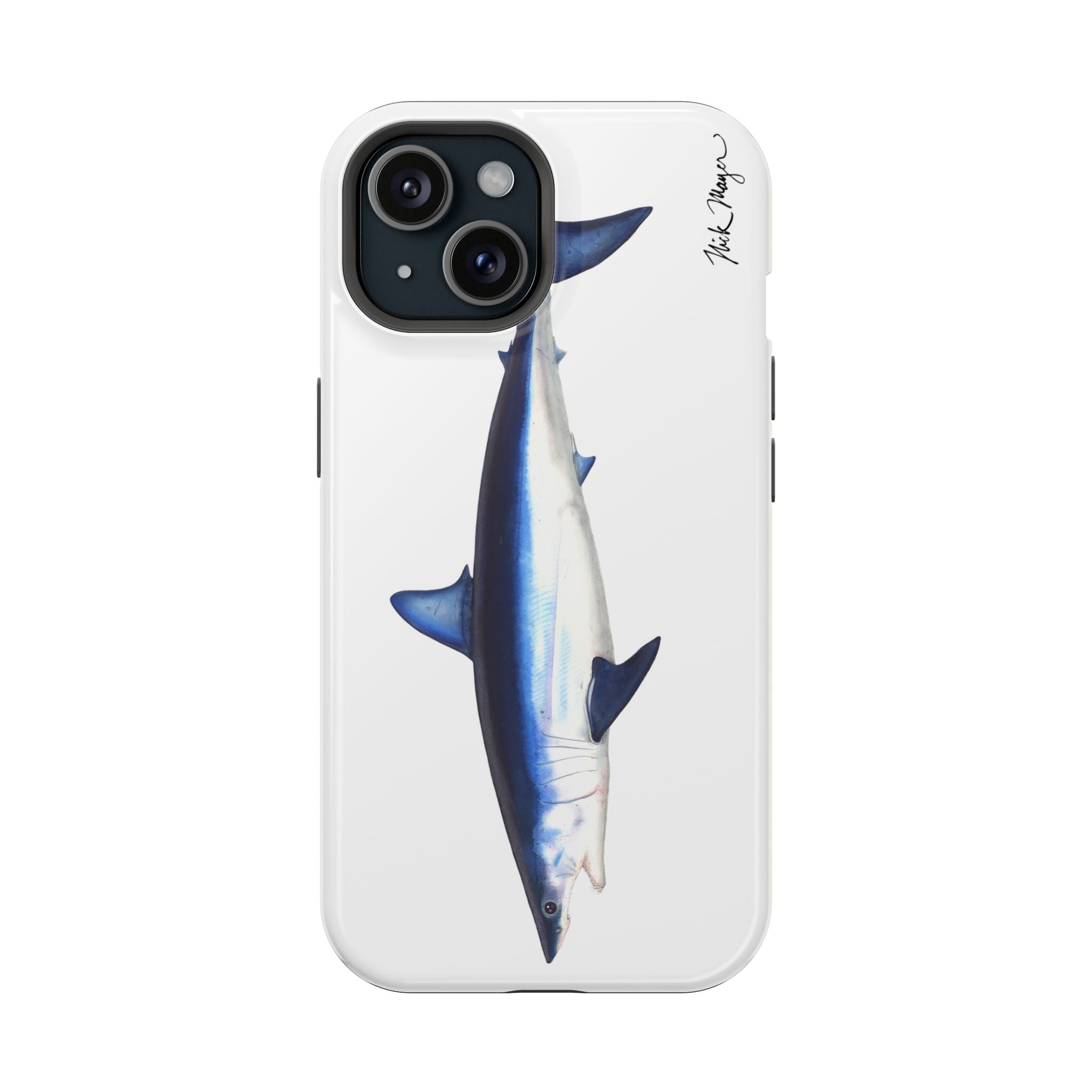 Mako Shark MagSafe White iPhone Case