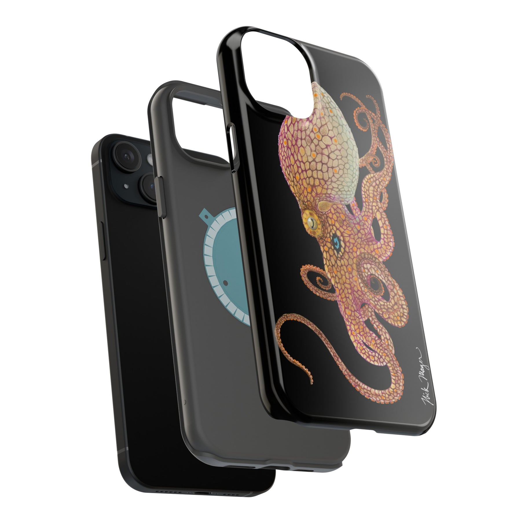 Two Spot Octopus MagSafe iPhone Case