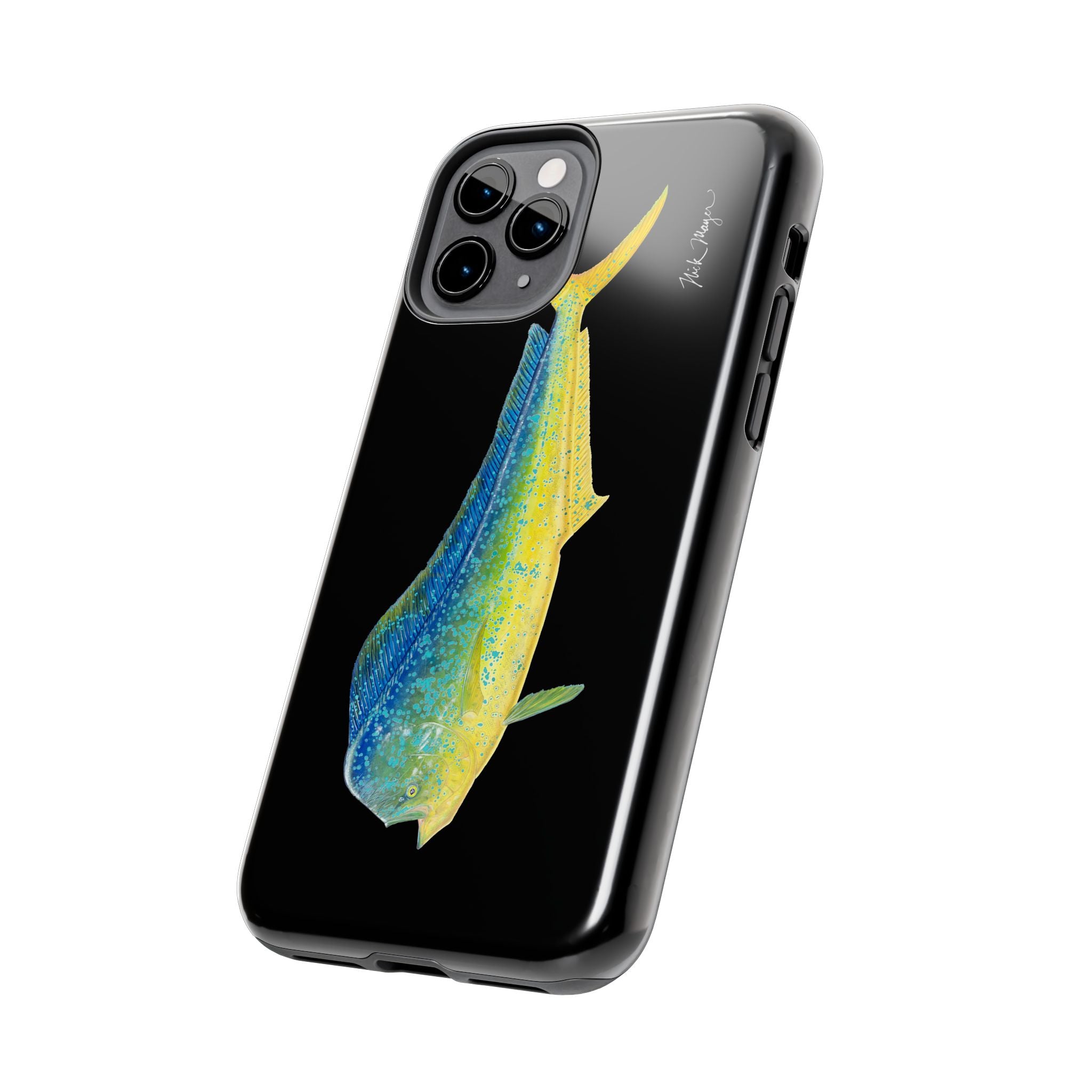 Bull Mahi Black Phone Case (iPhone)