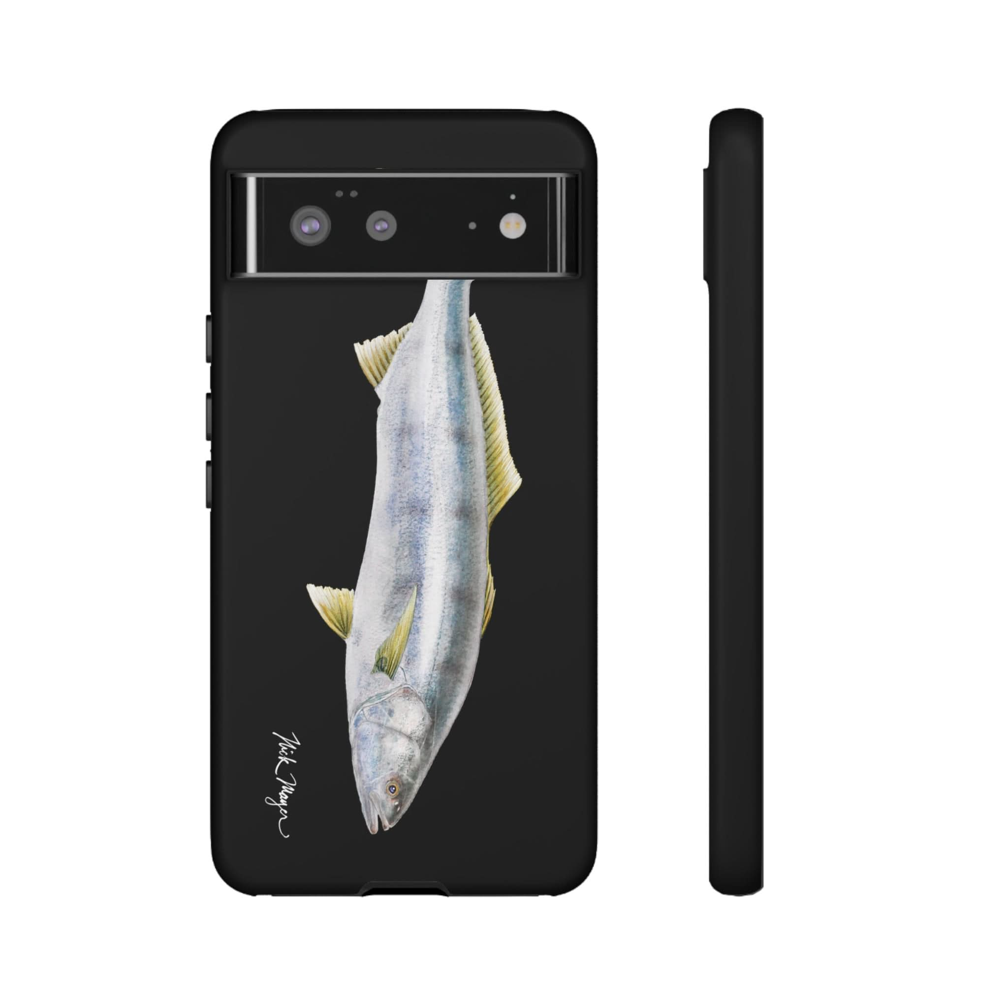 White Sea Bass Phone Case (Samsung) - black