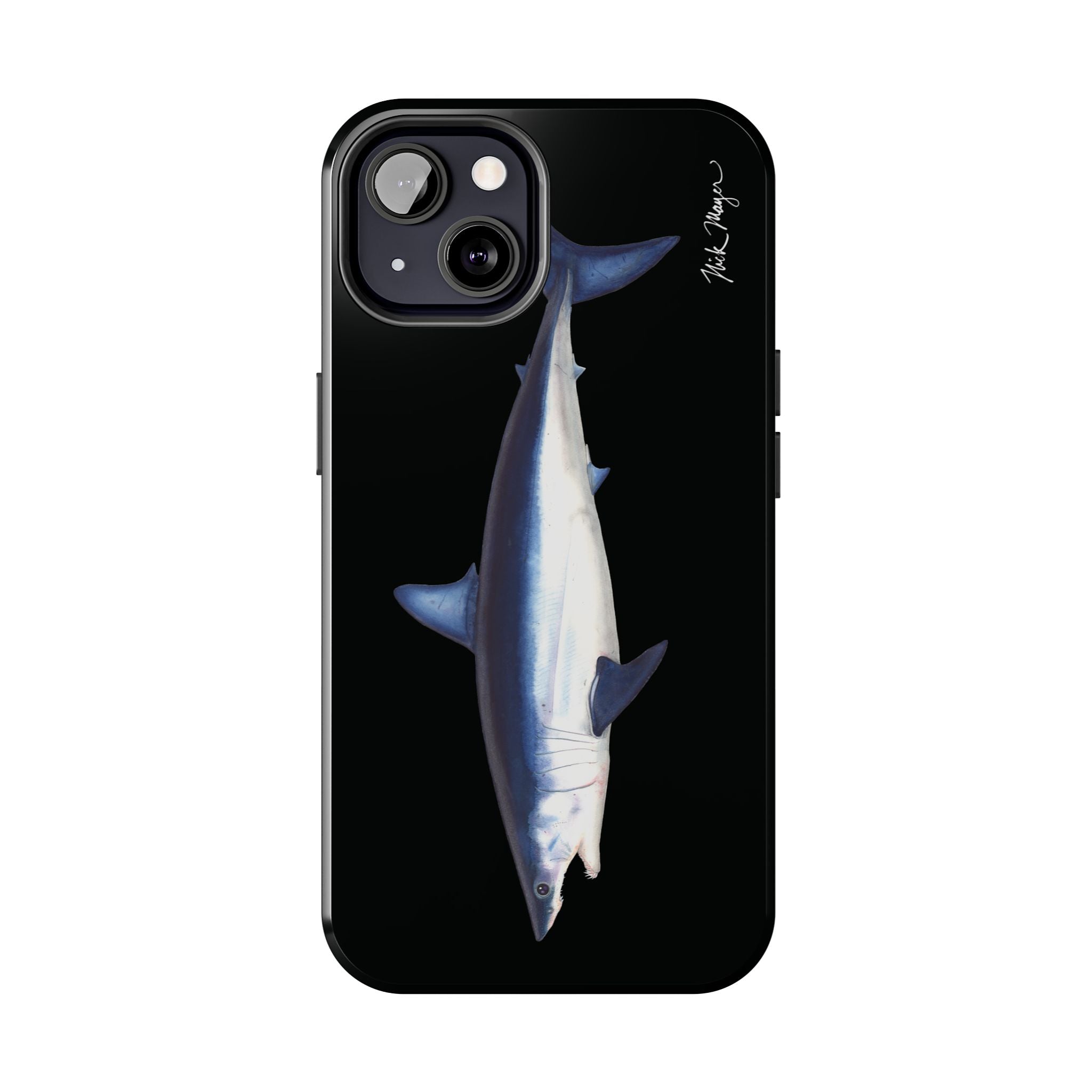 Mako Shark Black iPhone Case