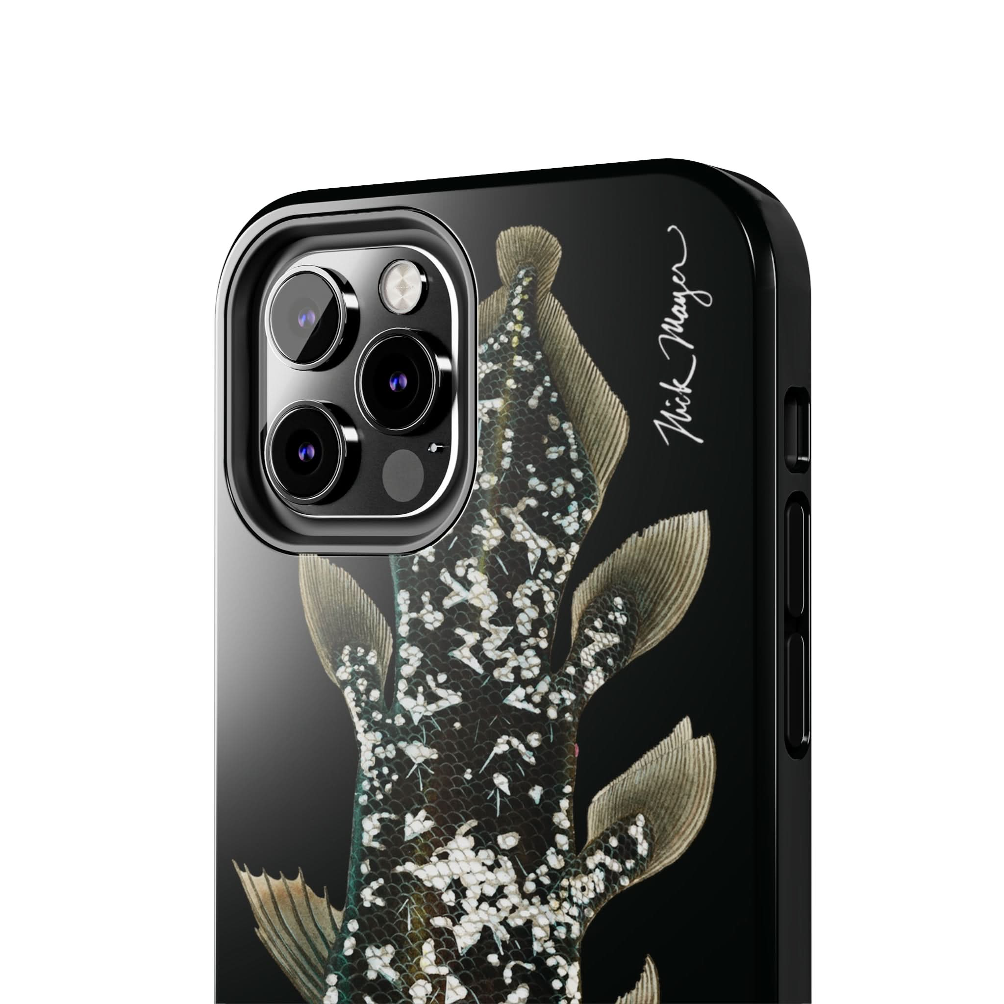 Coelacanth Black iPhone Case