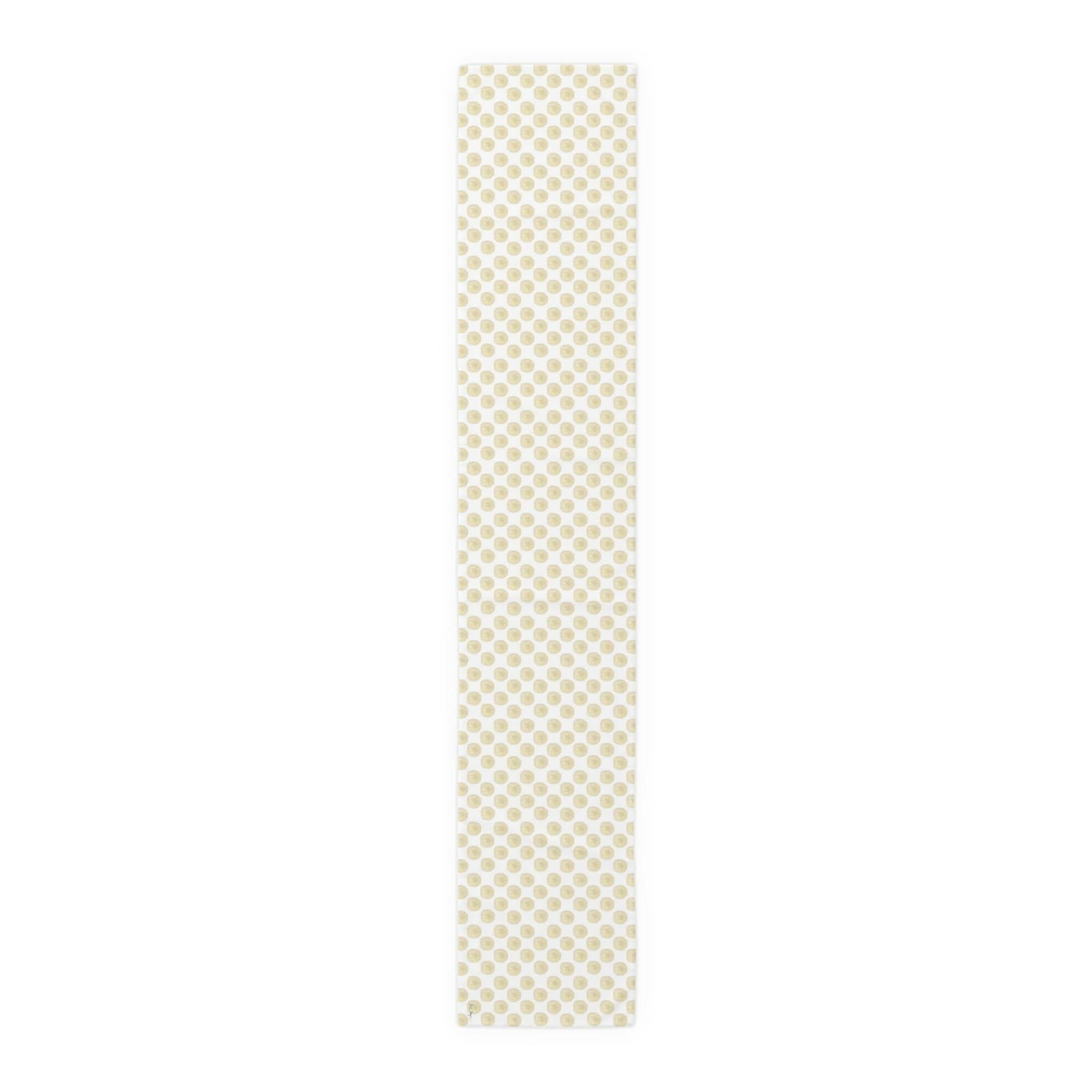 Ivory Sand Dollars I, Cotton Table Runner